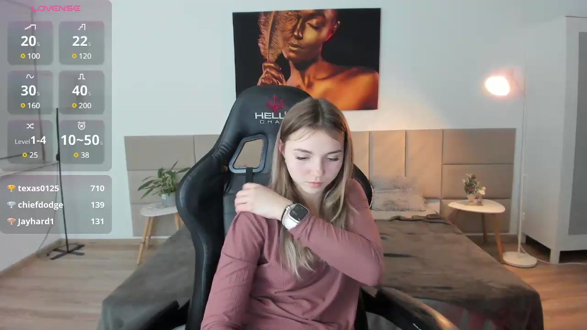 Gallery image thumbnail from Daisyy's myfreecams stream on, 01/10/2025, 17:08 image 16 of 20