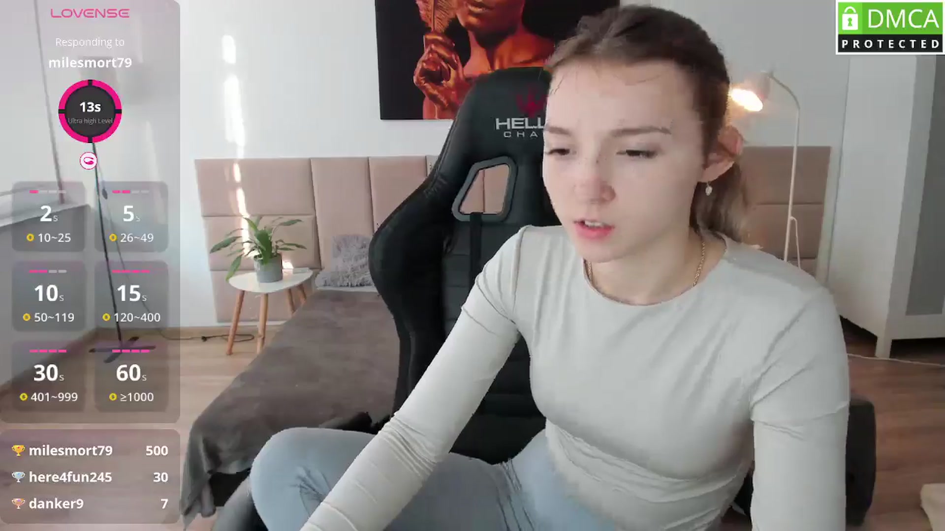 Gallery image thumbnail from Daisyy's myfreecams stream on, 02/08/2025, 14:40 image 16 of 20