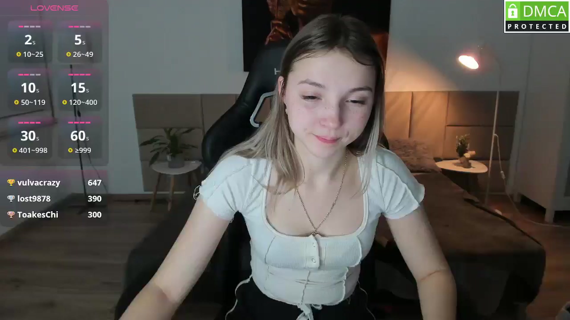 Gallery image thumbnail from Daisyy's myfreecams stream on, 02/10/2025, 21:06 image 1 of 20