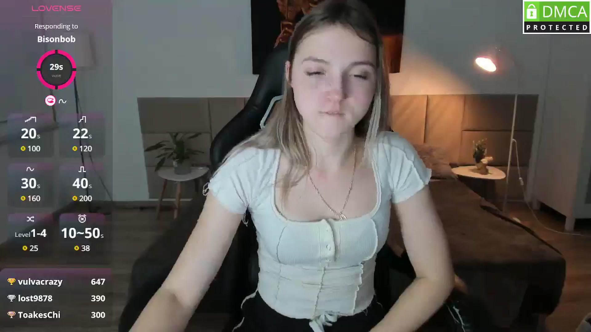 Gallery image thumbnail from Daisyy's myfreecams stream on, 02/10/2025, 21:06 image 2 of 20