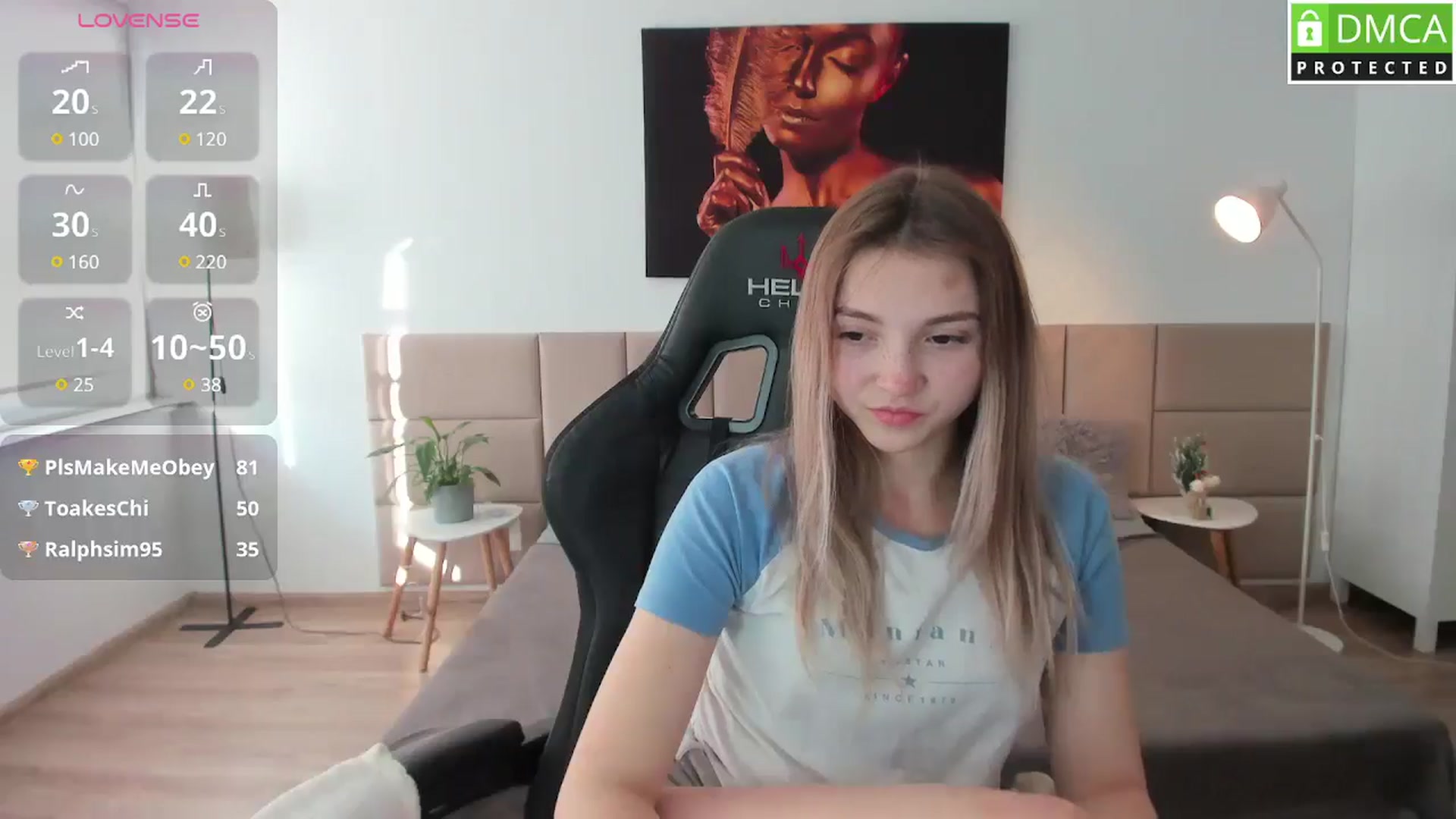 Gallery image thumbnail from Daisyy's myfreecams stream on, 02/18/2025, 14:24 image 19 of 20