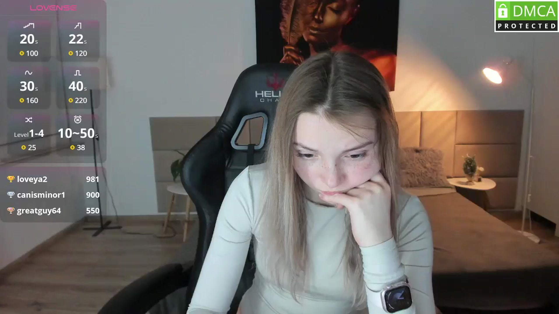 Gallery image thumbnail from Daisyy's myfreecams stream on, 02/22/2025, 17:31 image 16 of 20