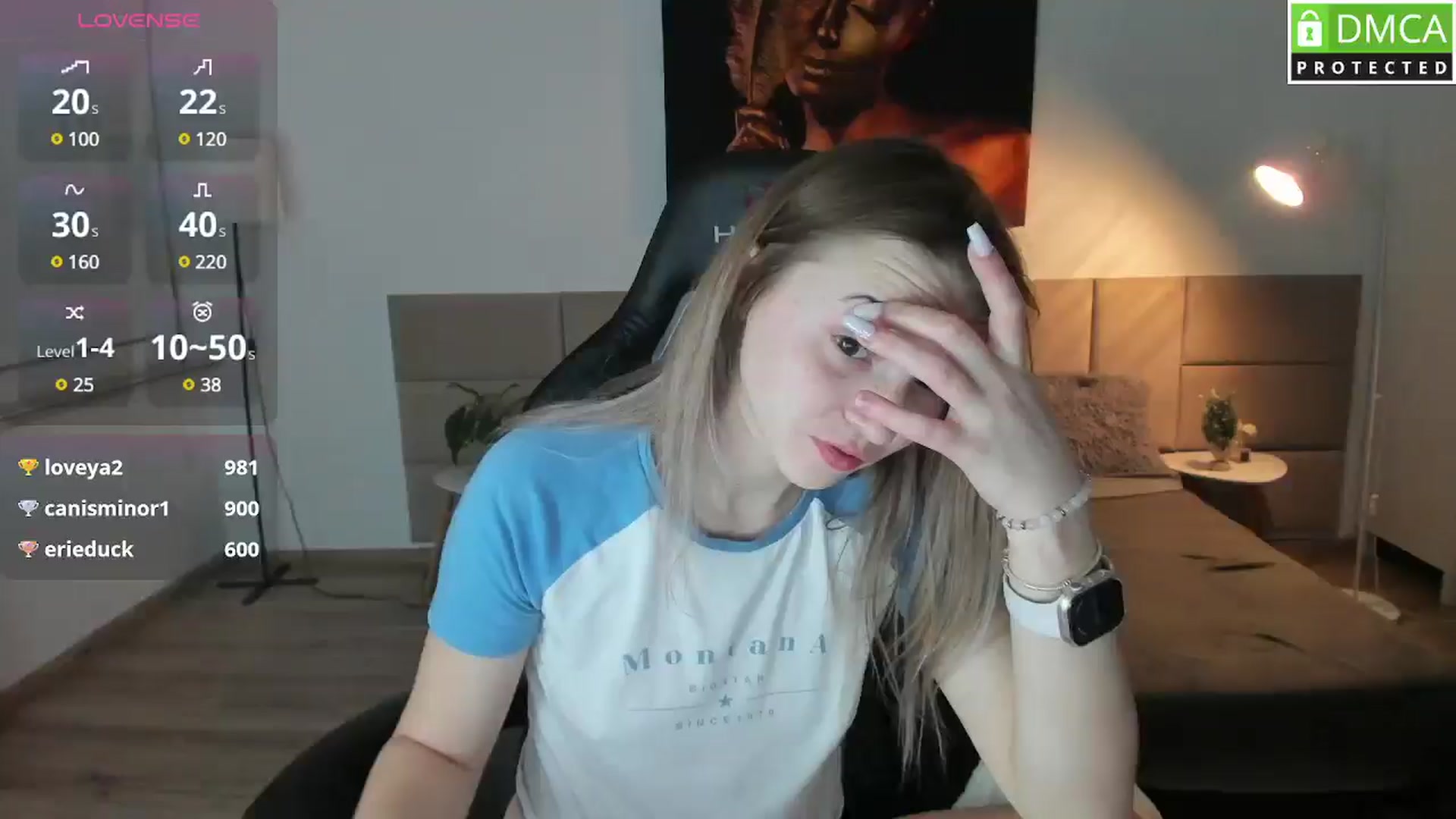 Gallery image thumbnail from Daisyy's myfreecams stream on, 02/22/2025, 21:08 image 1 of 20