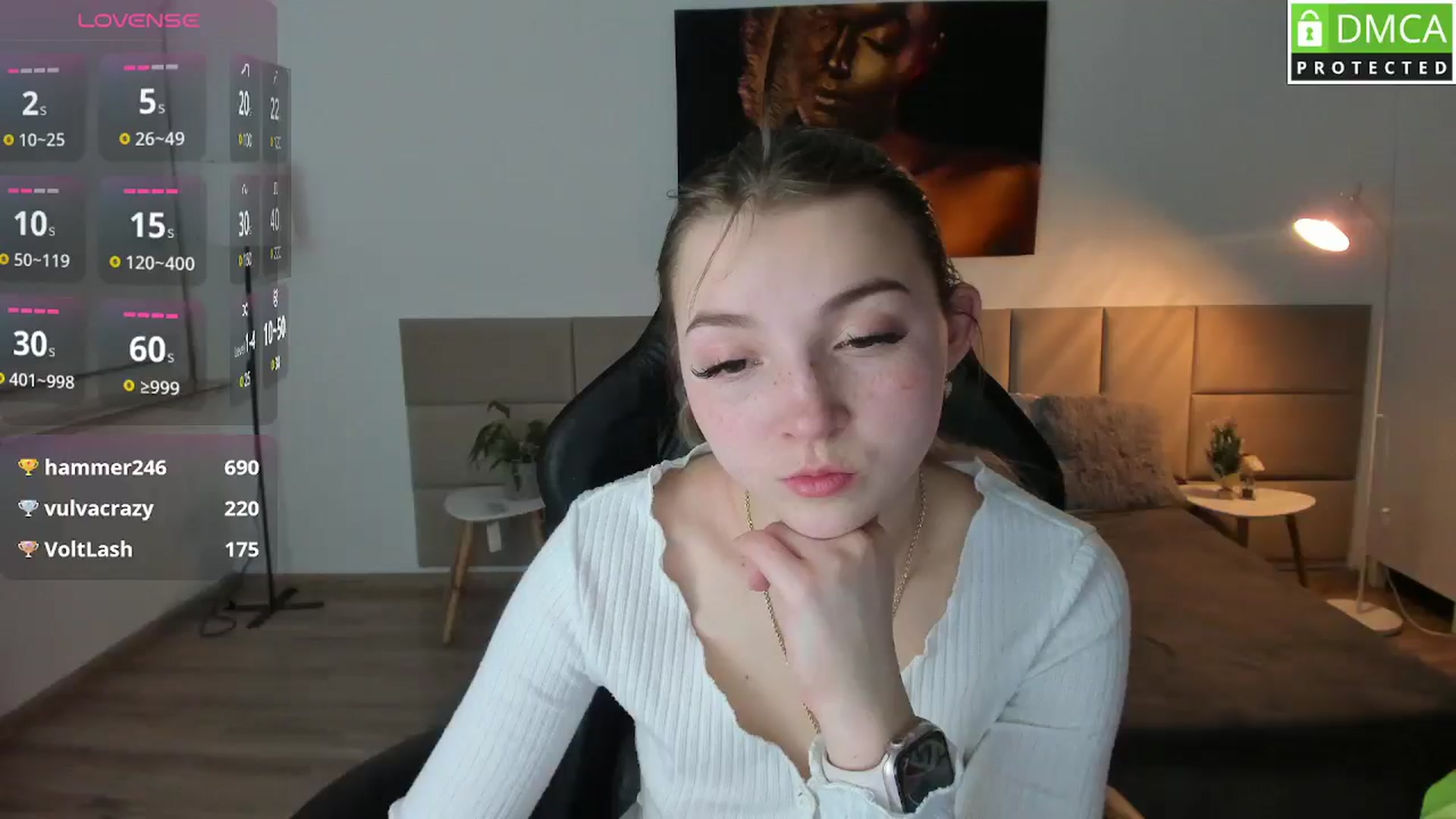 Gallery image thumbnail from Daisyy's myfreecams stream on, 03/03/2025, 17:18 image 1 of 20