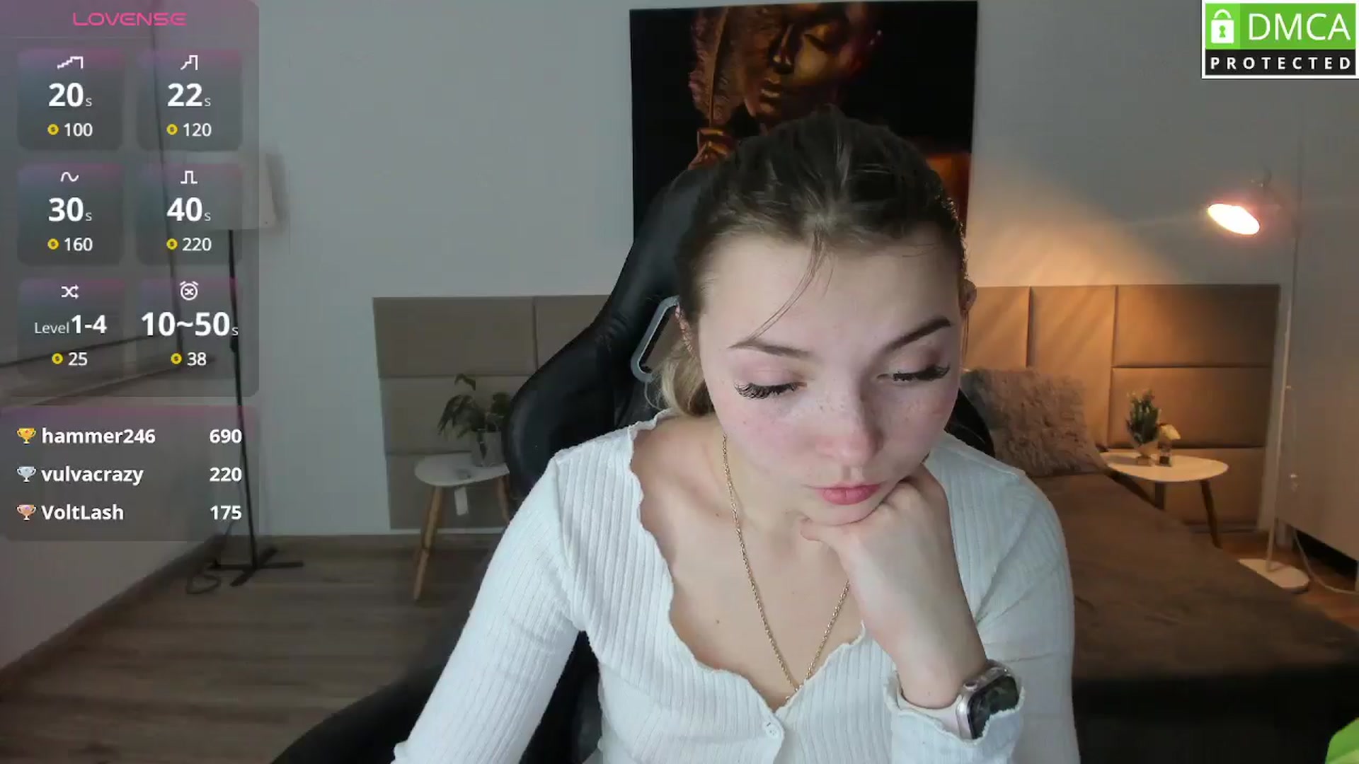 Gallery image thumbnail from Daisyy's myfreecams stream on, 03/03/2025, 17:18 image 6 of 20