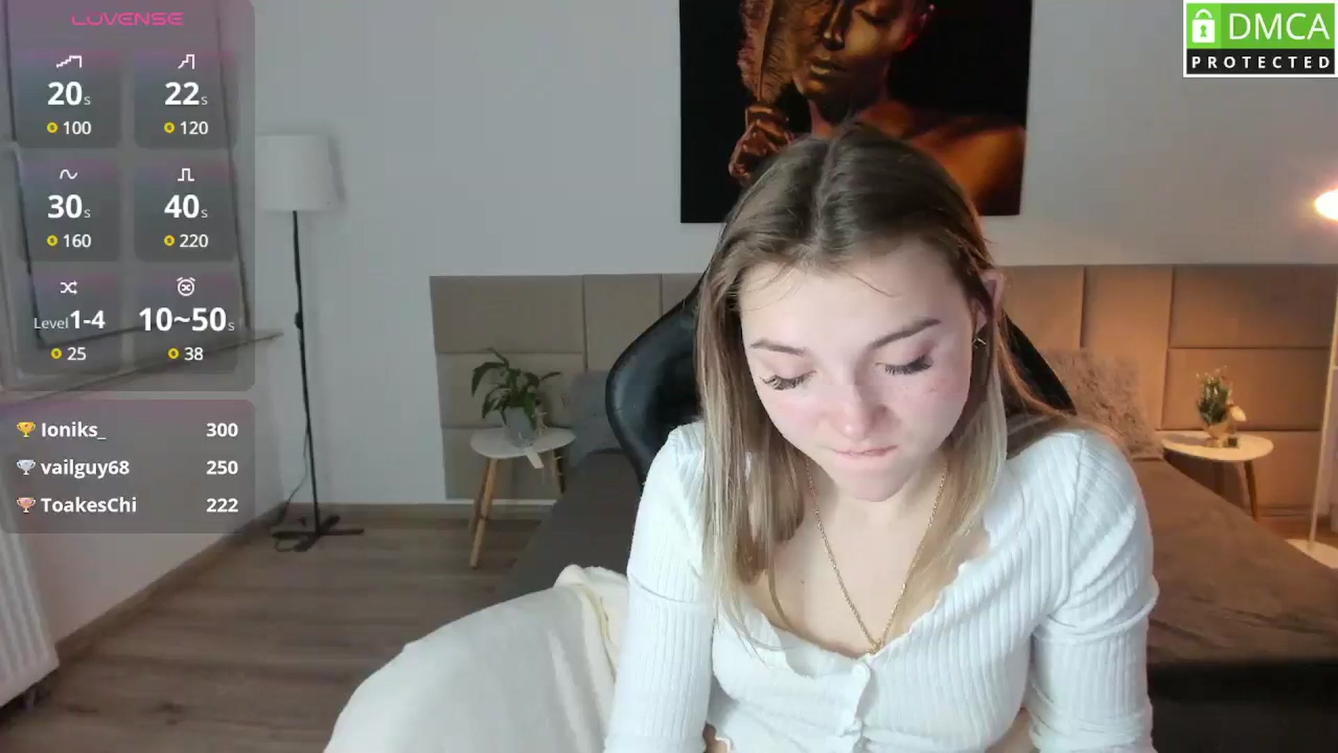 Gallery image thumbnail from Daisyy's myfreecams stream on, 03/04/2025, 21:29 image 4 of 20
