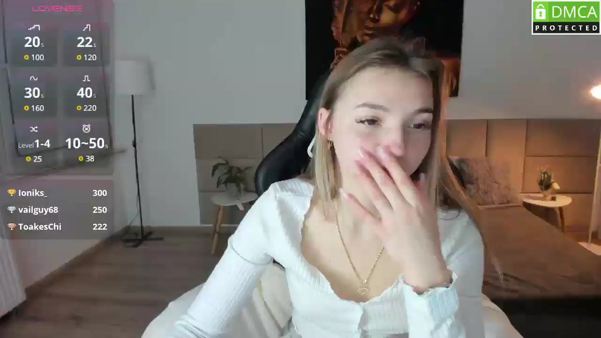 Gallery image thumbnail from Daisyy's myfreecams stream on, 03/04/2025, 21:29 image 1 of 20