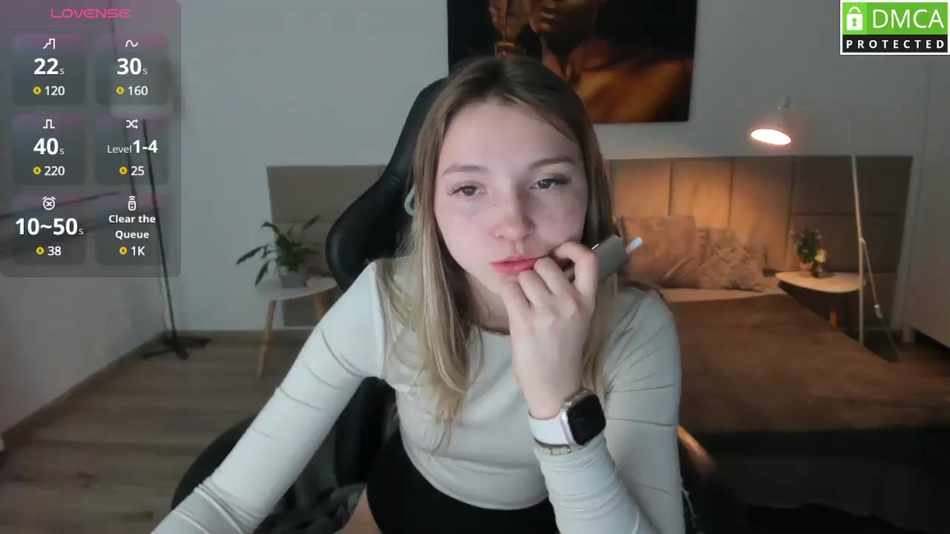 Gallery image thumbnail from Daisyy's myfreecams stream on, 03/27/2025, 21:11 image 4 of 20