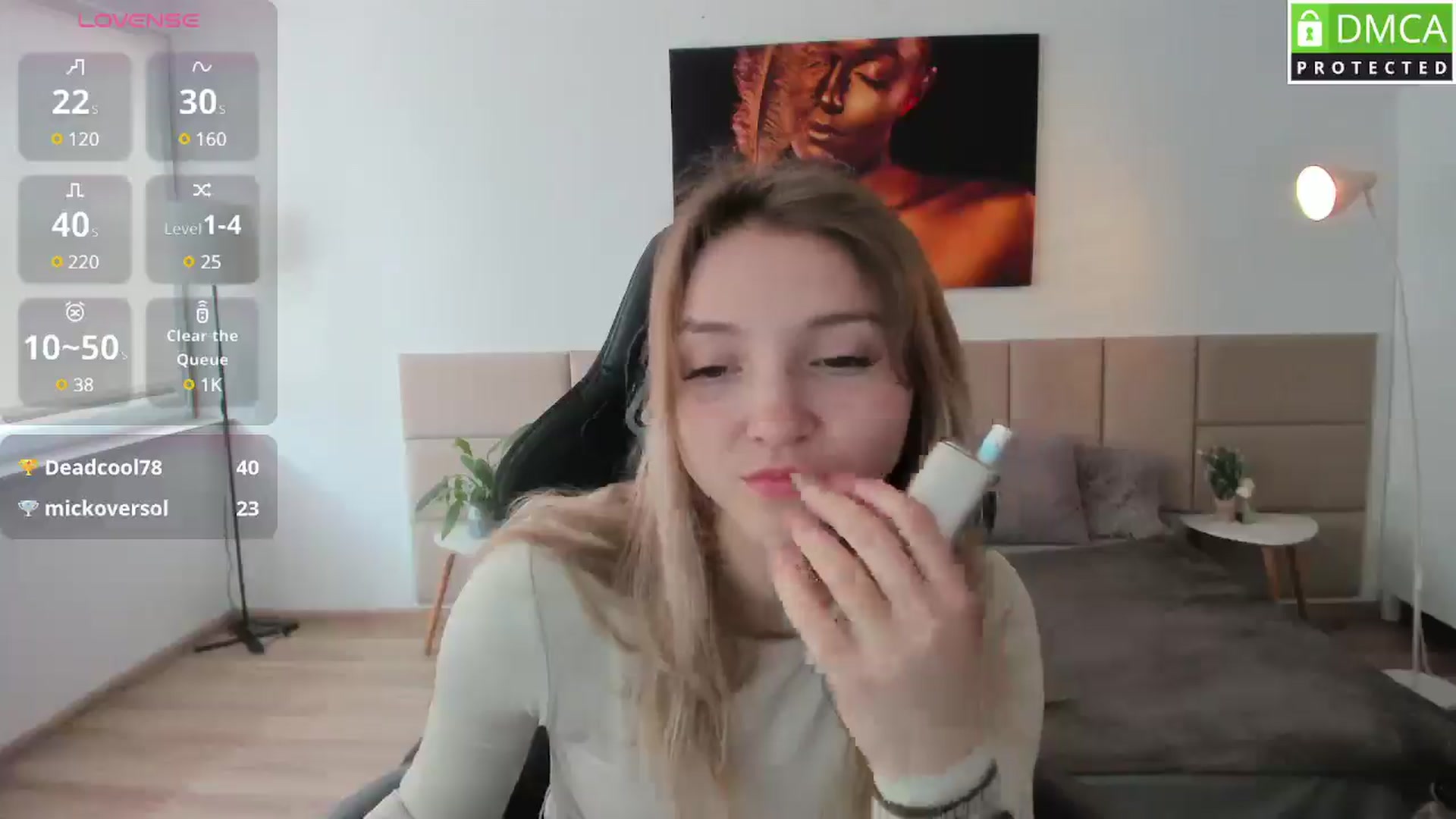 Gallery image thumbnail from Daisyy's myfreecams stream on, 03/29/2025, 13:29 image 4 of 20