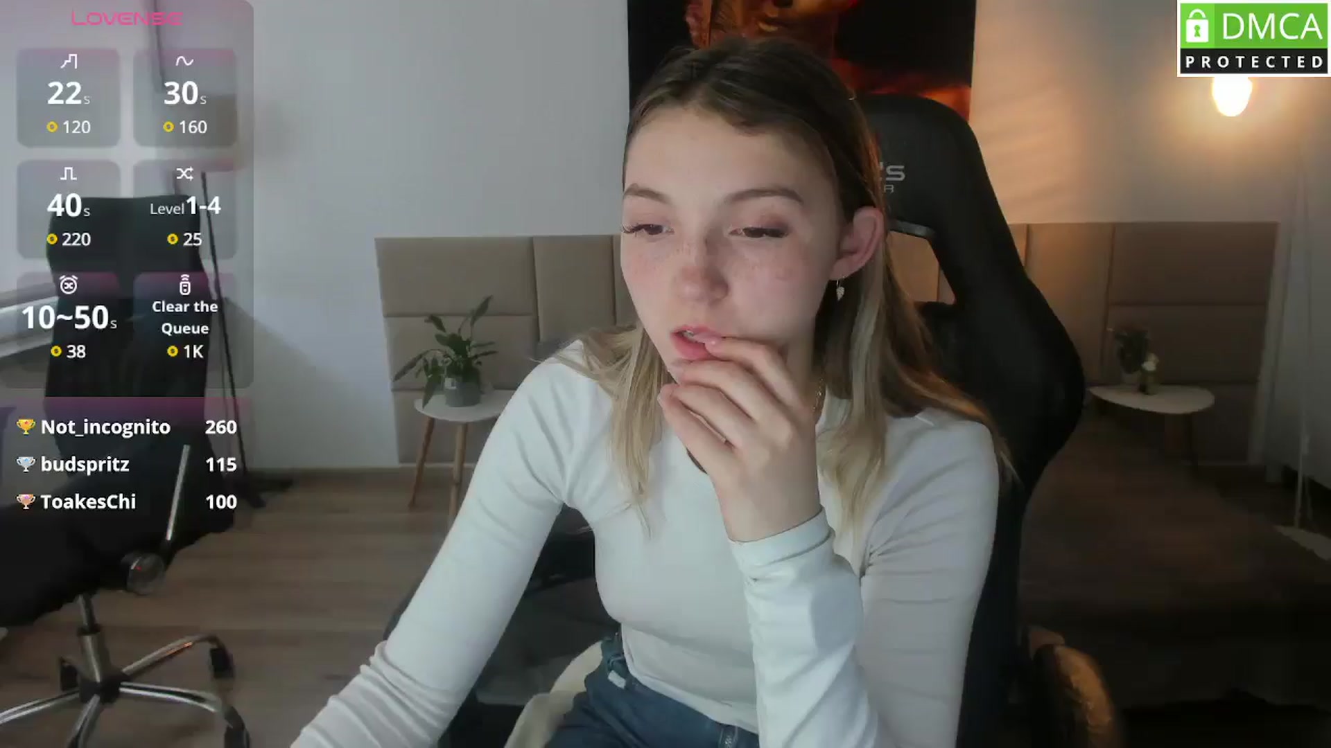 Gallery image thumbnail from Daisyy's myfreecams stream on, 03/31/2025, 16:08 image 6 of 20
