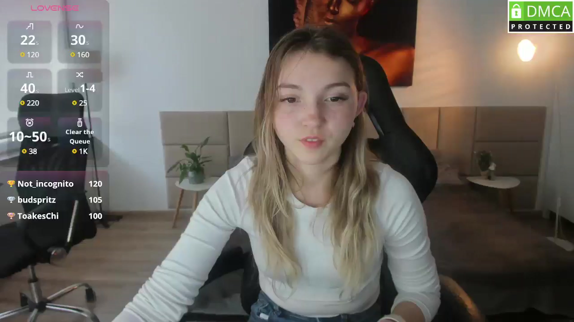 Gallery image thumbnail from Daisyy's myfreecams stream on, 03/31/2025, 16:08 image 3 of 20