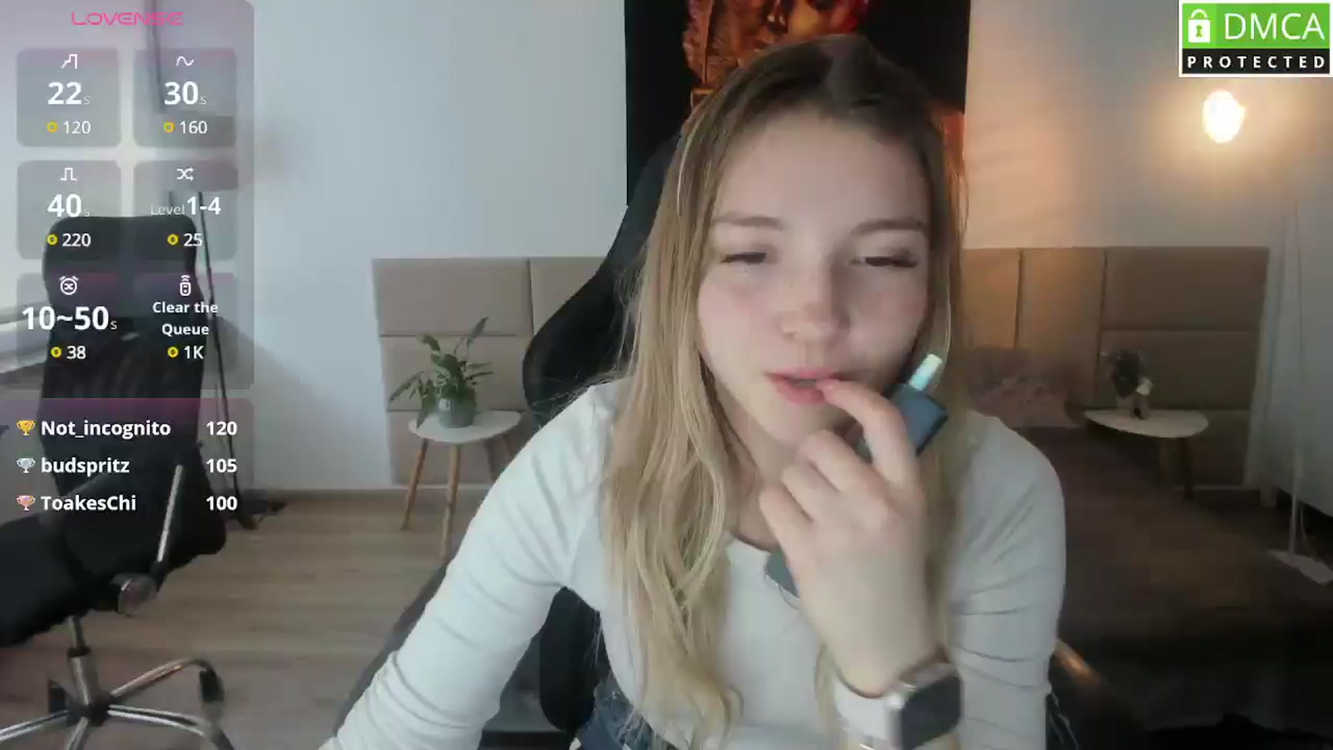 Gallery image thumbnail from Daisyy's myfreecams stream on, 03/31/2025, 16:08 image 2 of 20