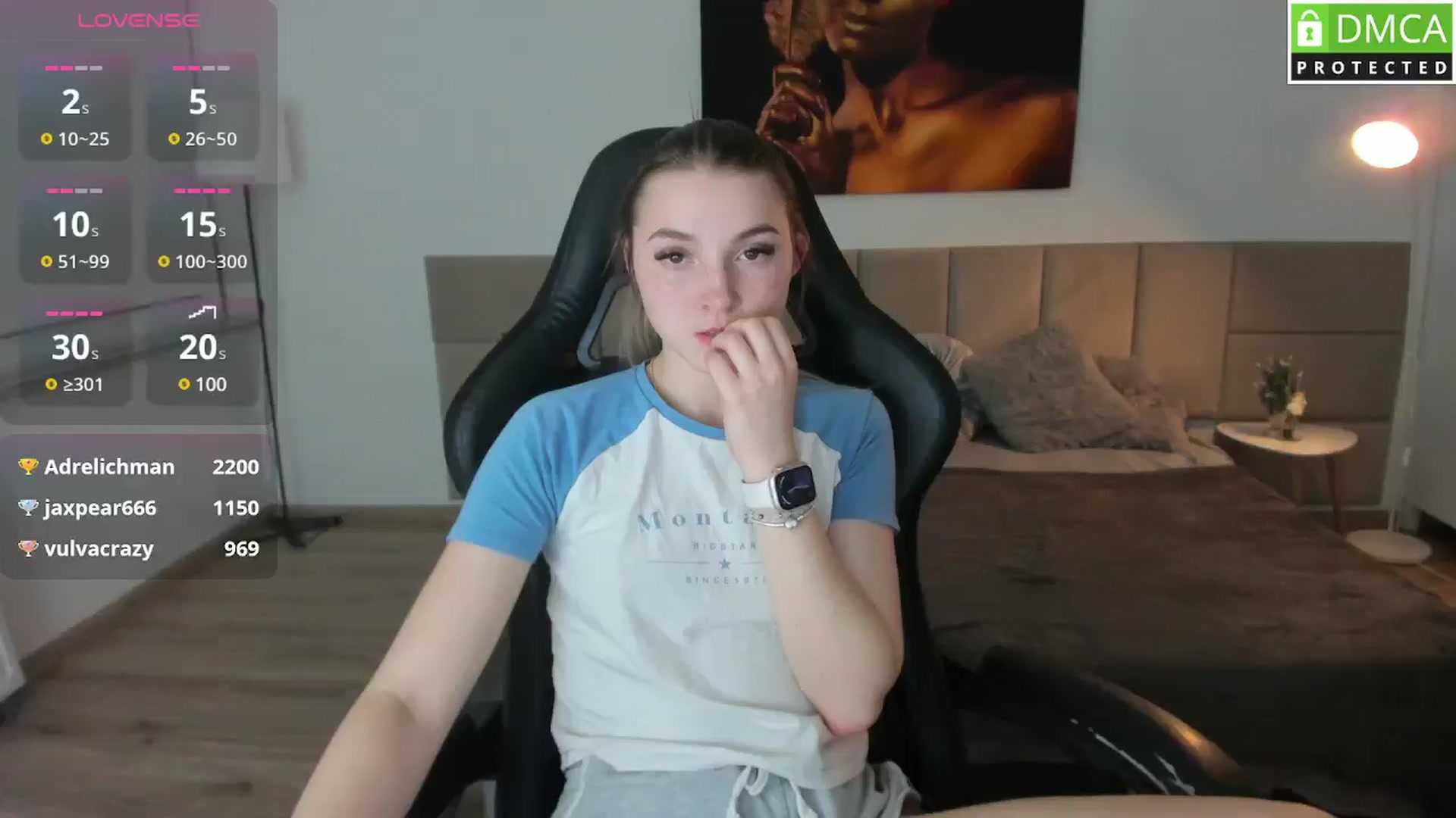 Gallery image thumbnail from Daisyy's myfreecams stream on, 04/10/2025, 22:07 image 1 of 20