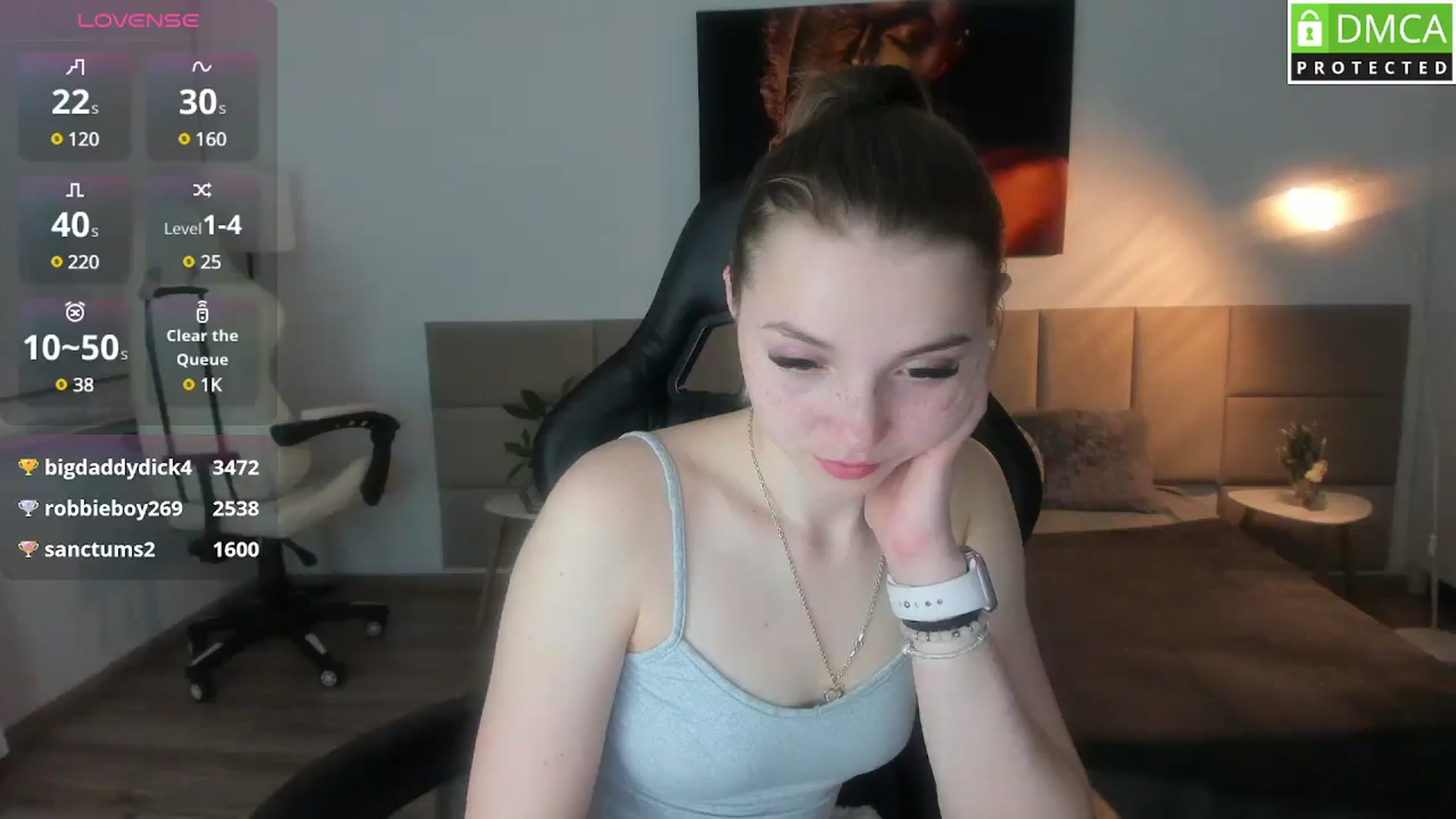 Gallery image thumbnail from Daisyy's myfreecams stream on, 04/14/2025, 22:55 image 7 of 20