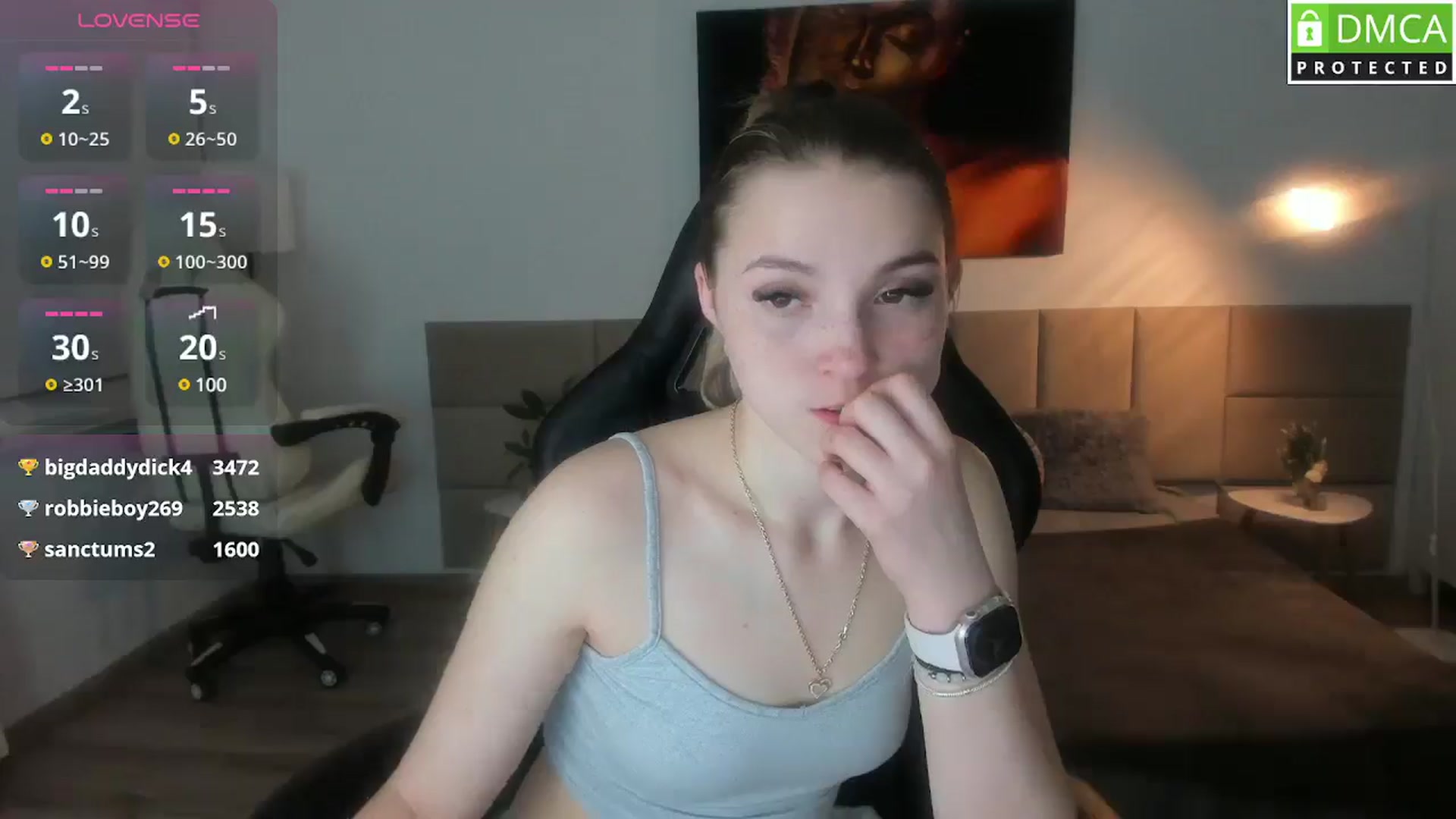 Gallery image thumbnail from Daisyy's myfreecams stream on, 04/14/2025, 22:55 image 8 of 20