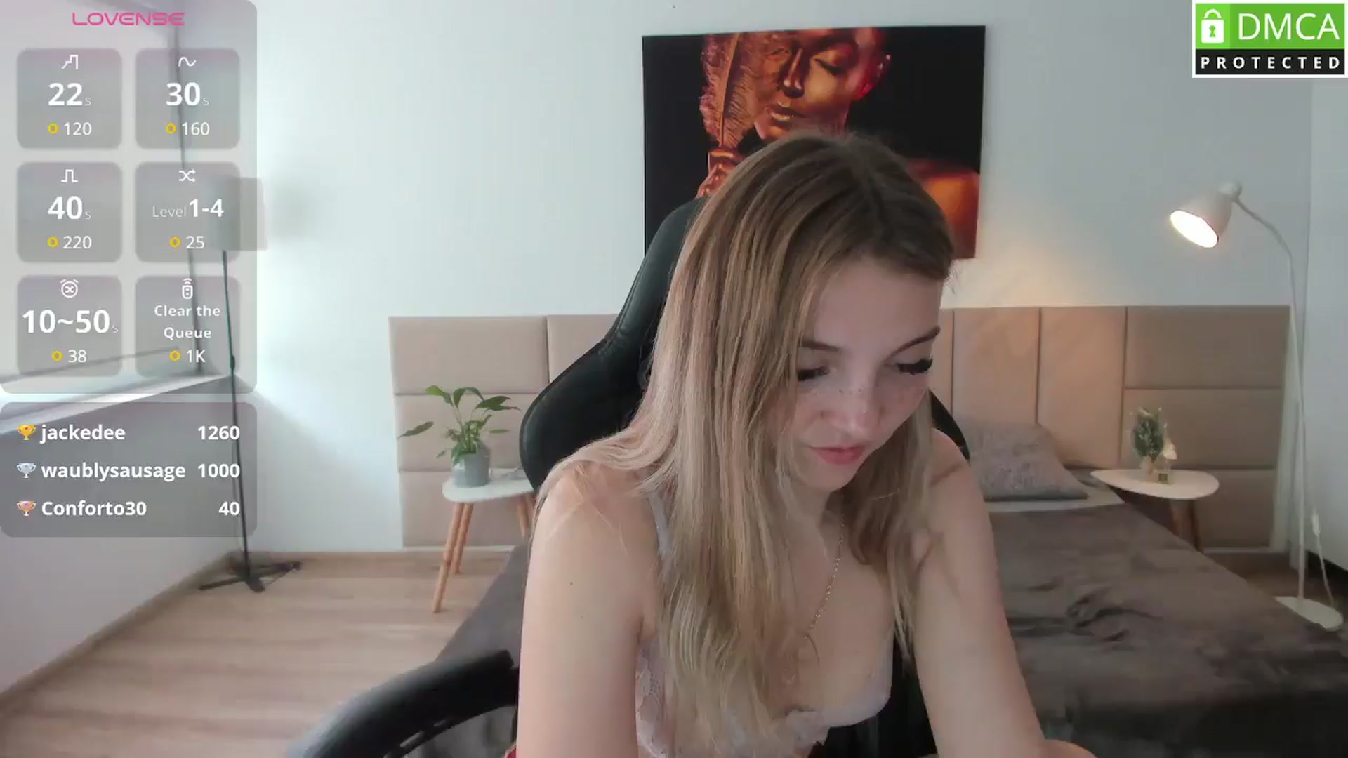 Gallery image thumbnail from Daisyy's myfreecams stream on, 04/21/2025, 14:01 image 4 of 20