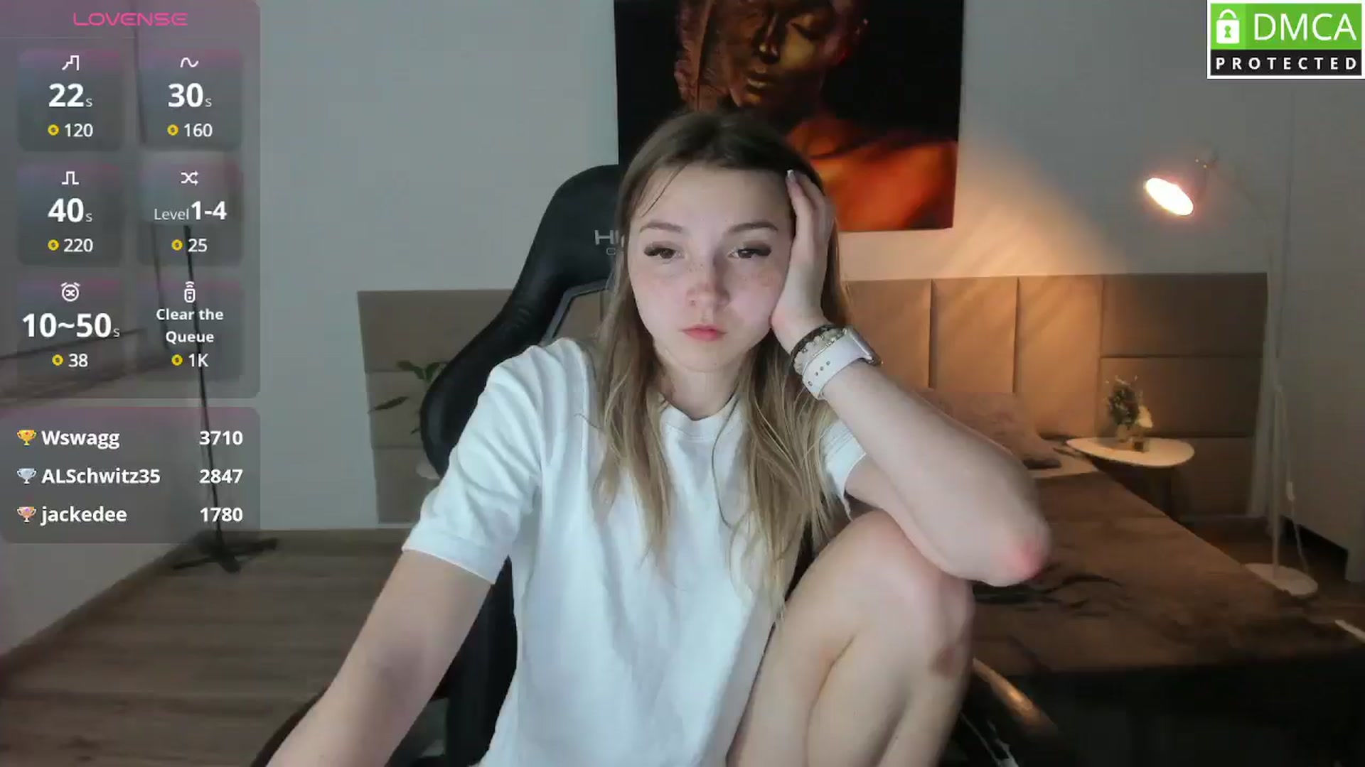 Gallery image thumbnail from Daisyy's myfreecams stream on, 04/21/2025, 19:21 image 2 of 20