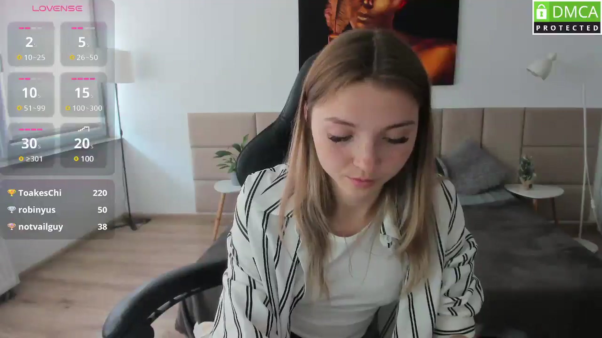 Gallery image thumbnail from Daisyy's myfreecams stream on, 05/02/2025, 13:29 image 6 of 20