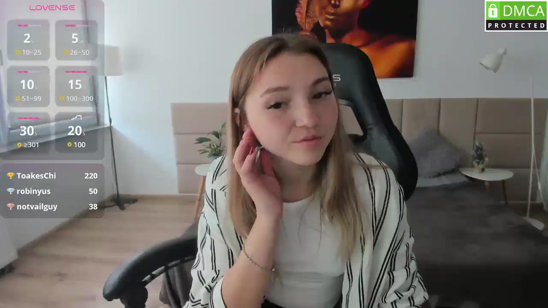 Gallery image thumbnail from Daisyy's myfreecams stream on, 05/02/2025, 13:29 image 10 of 20