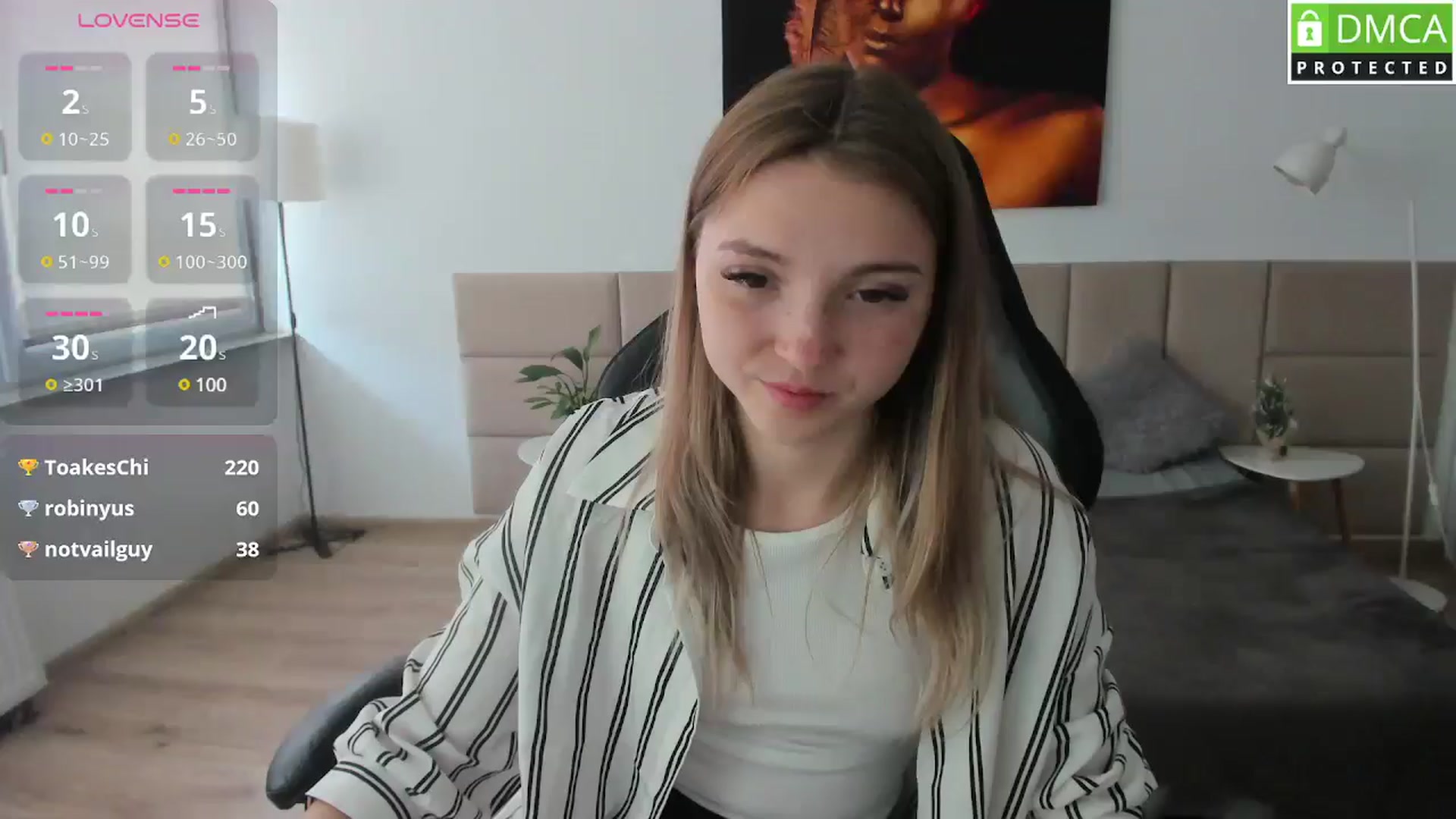 Gallery image thumbnail from Daisyy's myfreecams stream on, 05/02/2025, 13:29 image 11 of 20