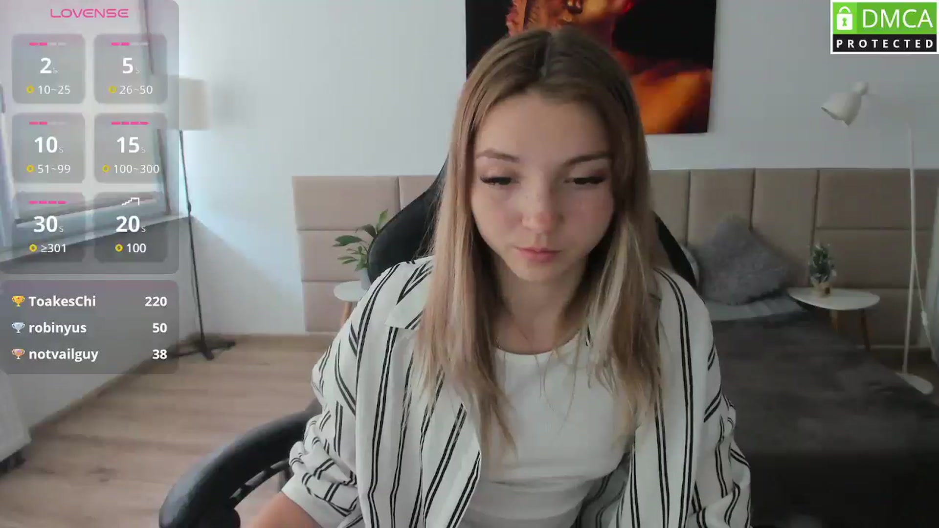 Gallery image thumbnail from Daisyy's myfreecams stream on, 05/02/2025, 13:29 image 5 of 20