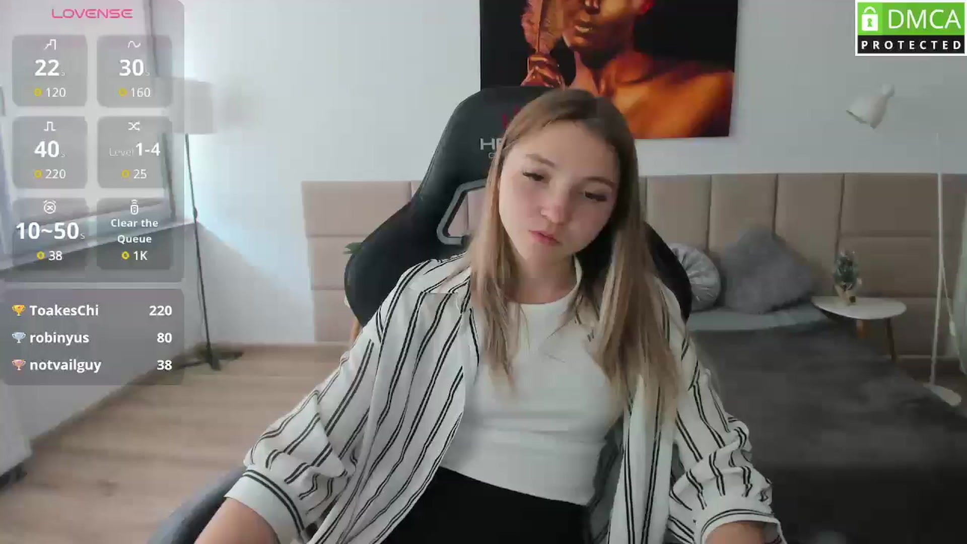 Gallery image thumbnail from Daisyy's myfreecams stream on, 05/02/2025, 13:29 image 13 of 20