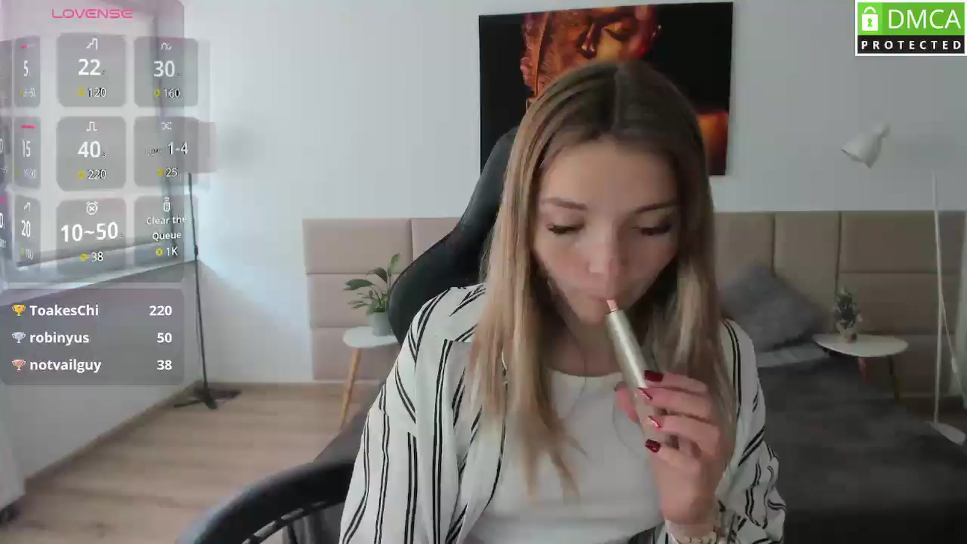 Gallery image thumbnail from Daisyy's myfreecams stream on, 05/02/2025, 13:29 image 1 of 20