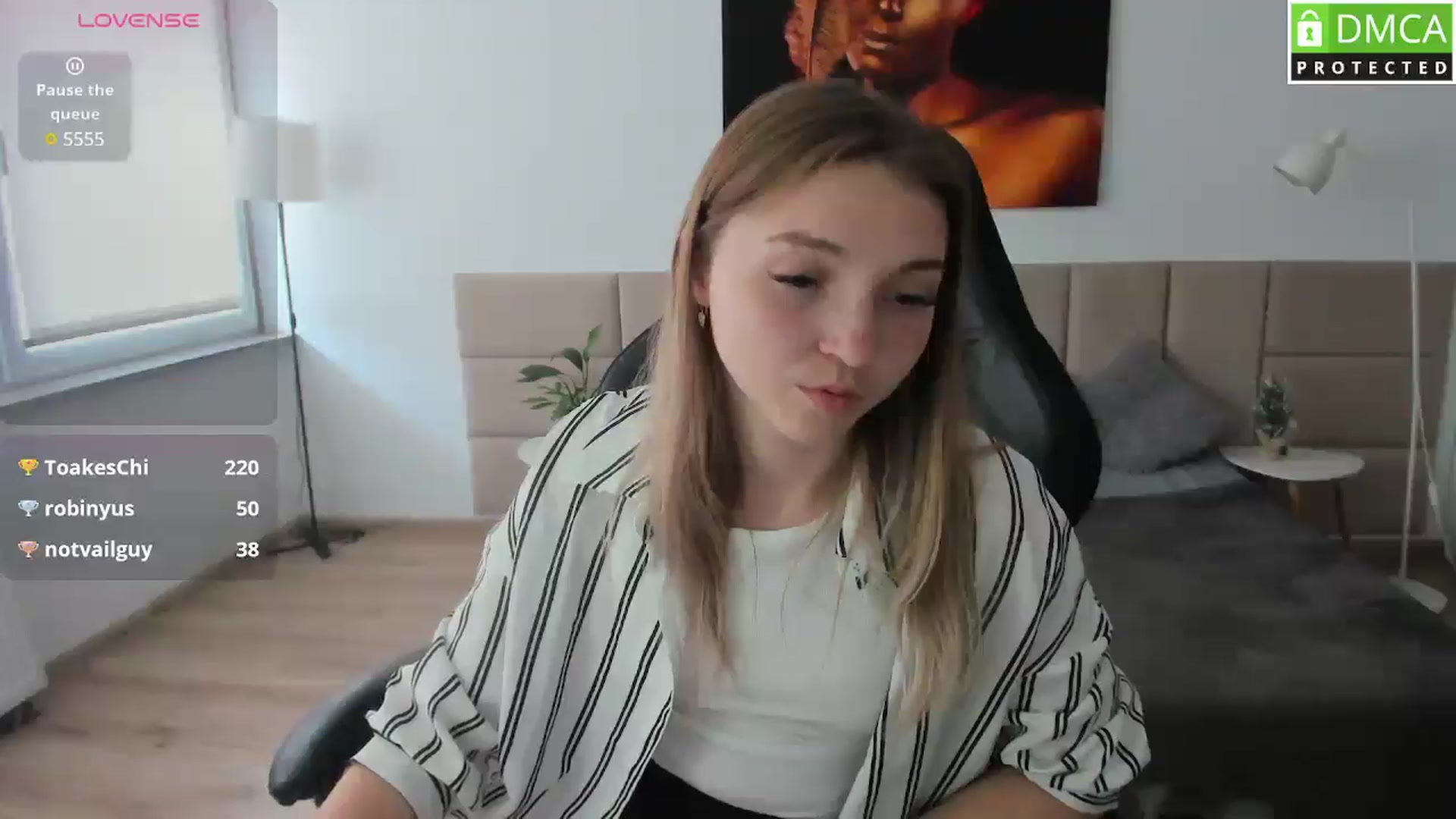 Gallery image thumbnail from Daisyy's myfreecams stream on, 05/02/2025, 13:29 image 9 of 20
