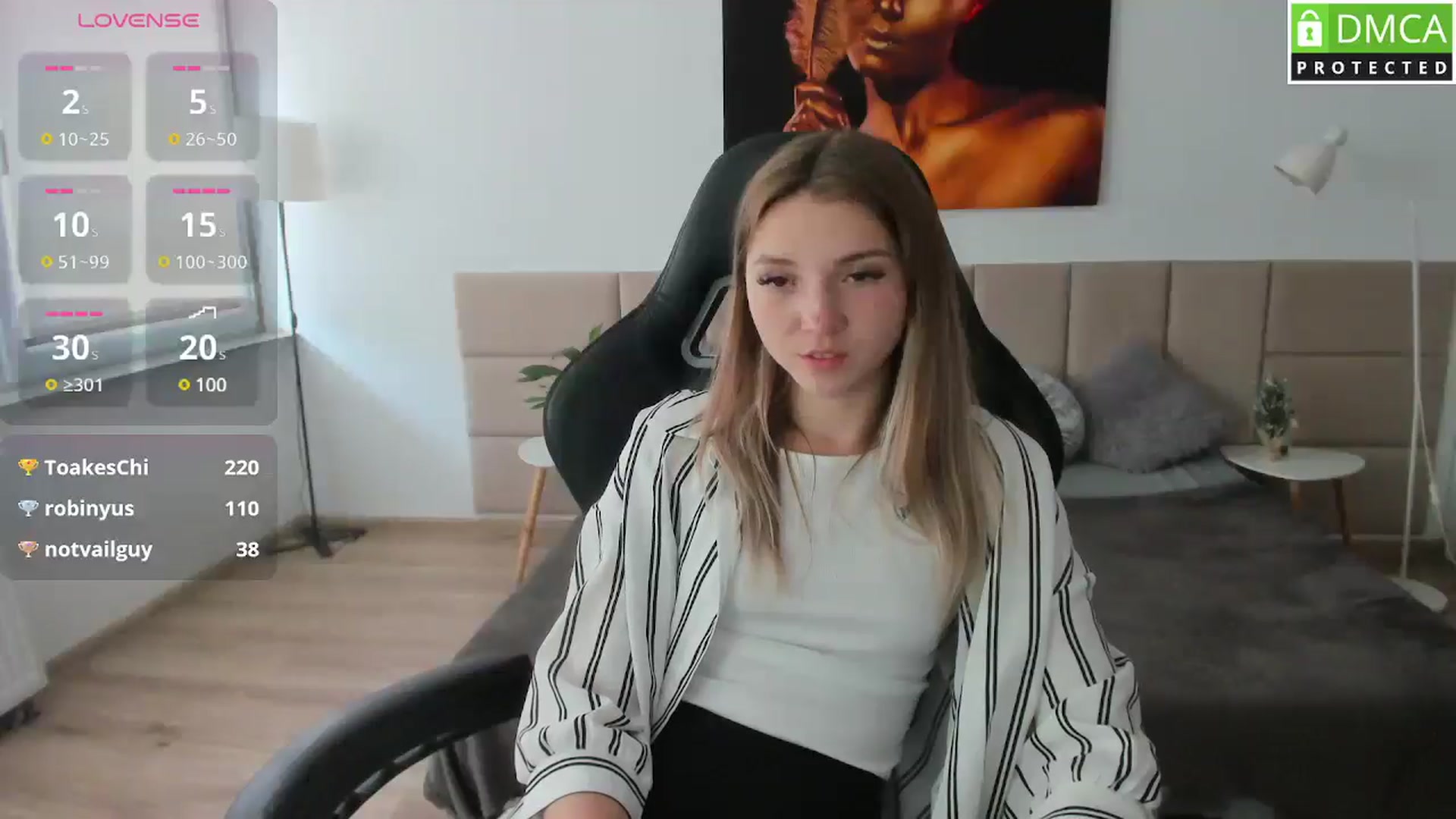 Gallery image thumbnail from Daisyy's myfreecams stream on, 05/02/2025, 13:29 image 16 of 20