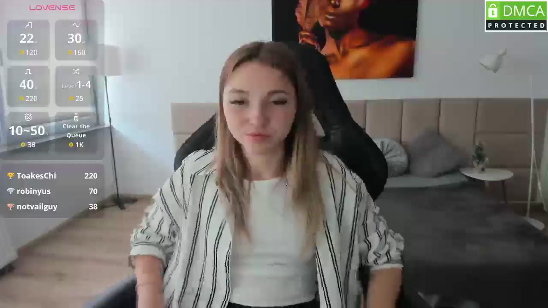 Gallery image thumbnail from Daisyy's myfreecams stream on, 05/02/2025, 13:29 image 12 of 20