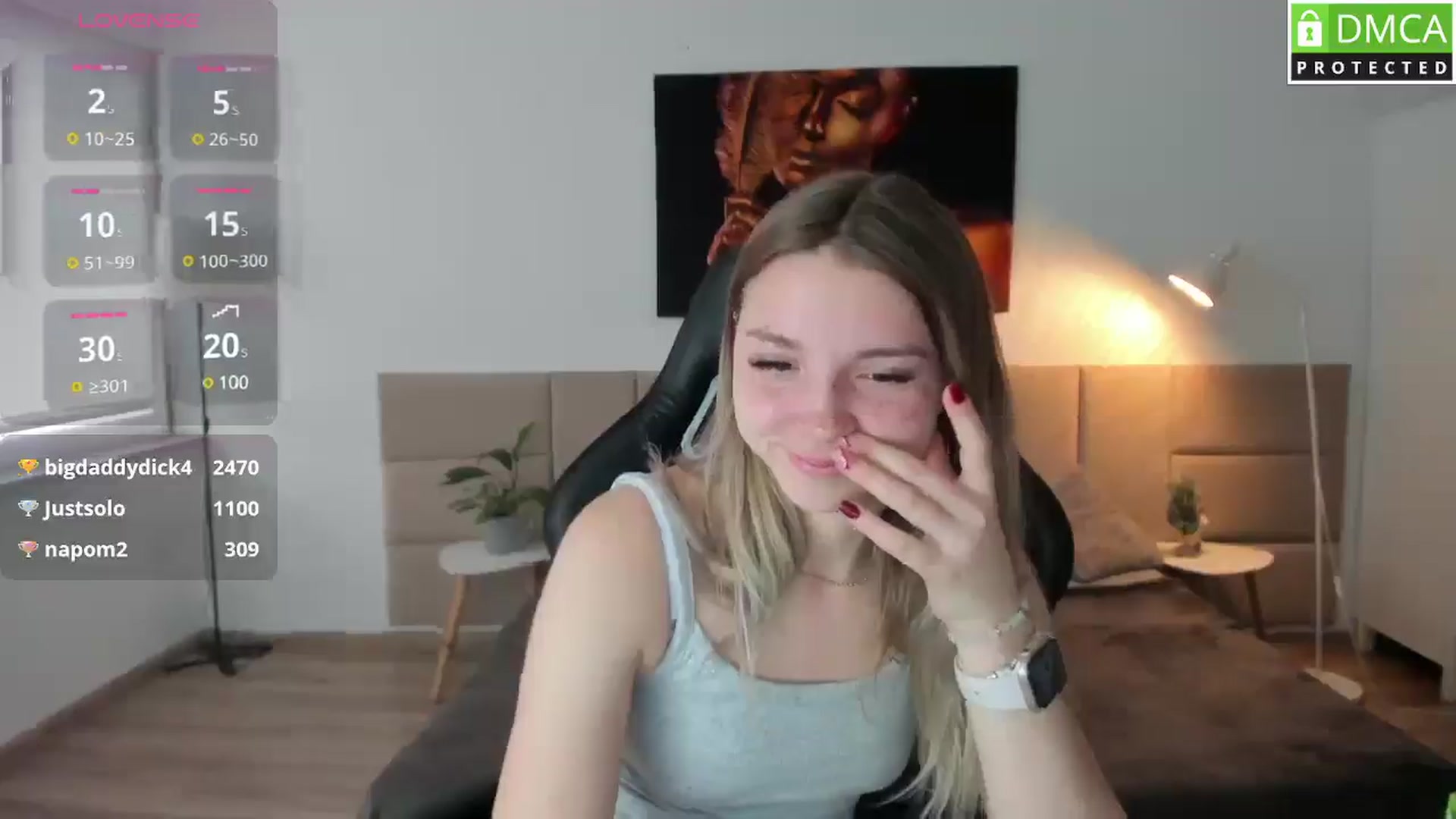 Gallery image thumbnail from Daisyy's myfreecams stream on, 05/02/2025, 18:22 image 10 of 20