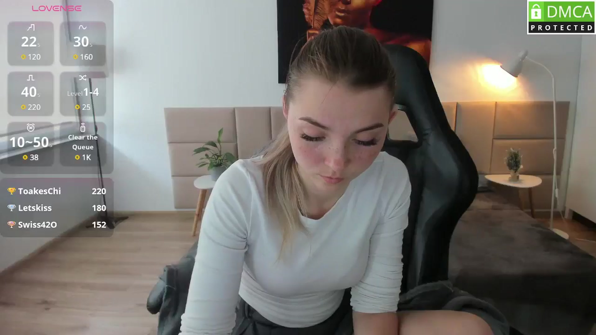 Gallery image thumbnail from Daisyy's myfreecams stream on, 05/06/2025, 14:00 image 16 of 20