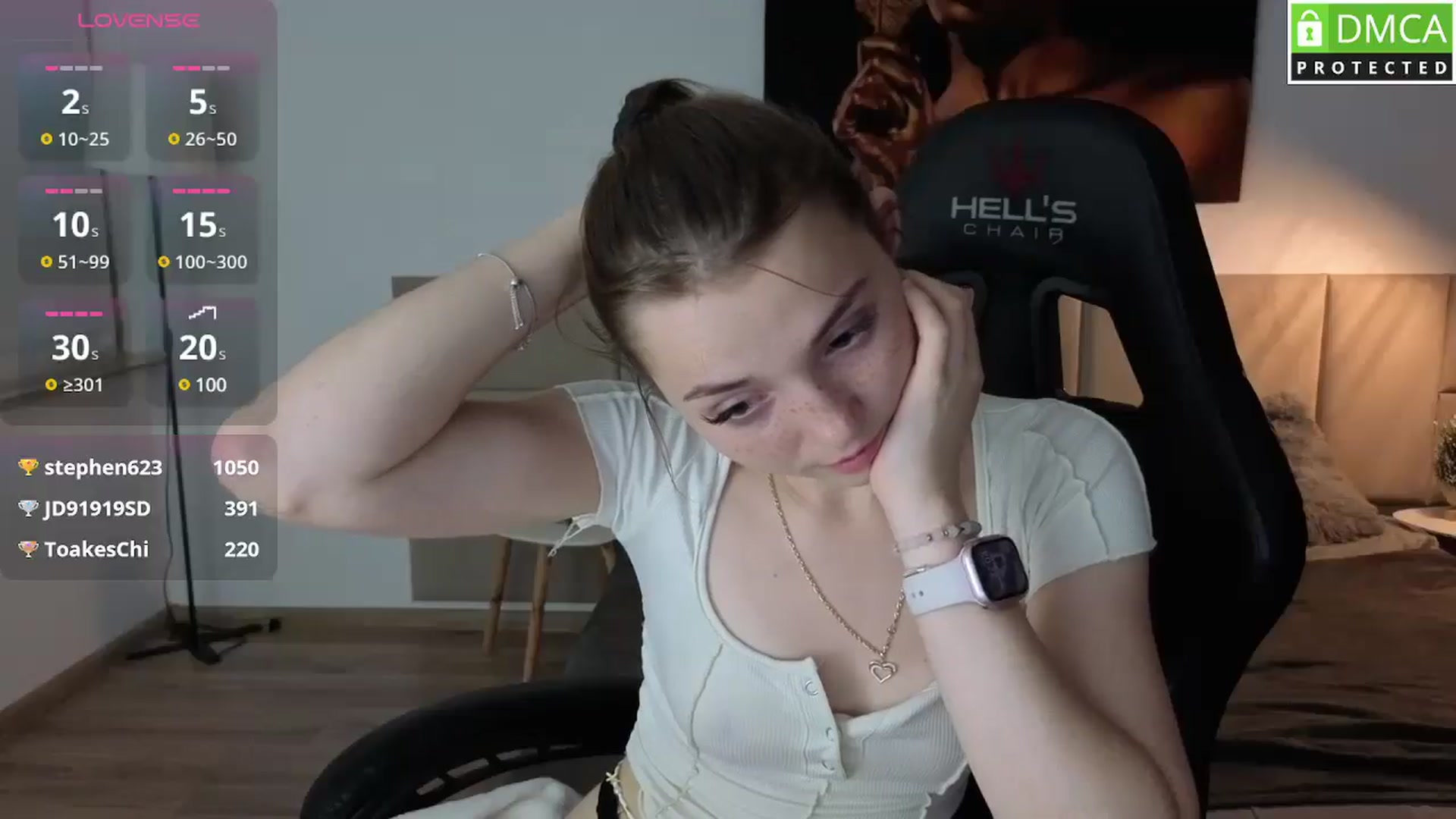 Gallery image thumbnail from Daisyy's myfreecams stream on, 06/05/2025, 20:37 image 15 of 20