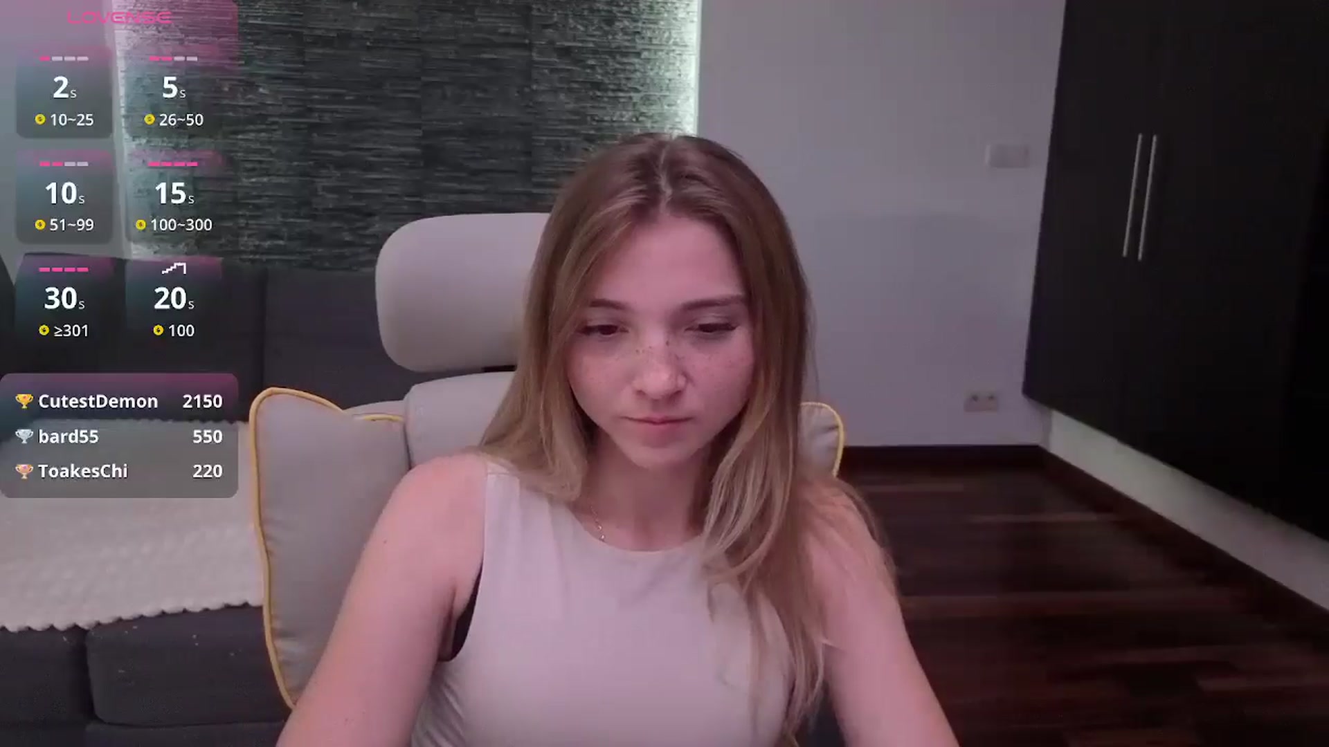 Gallery image thumbnail from Daisyy's myfreecams stream on, 08/17/2025, 17:24 image 5 of 20