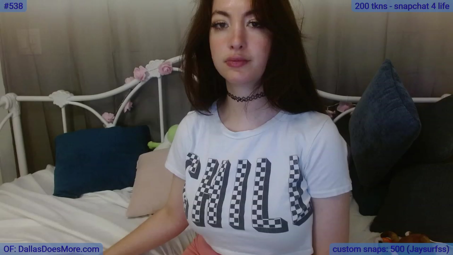 Gallery image thumbnail from DallasOhMy's myfreecams stream on, 08/08/2023, 04:17 image 1 of 20