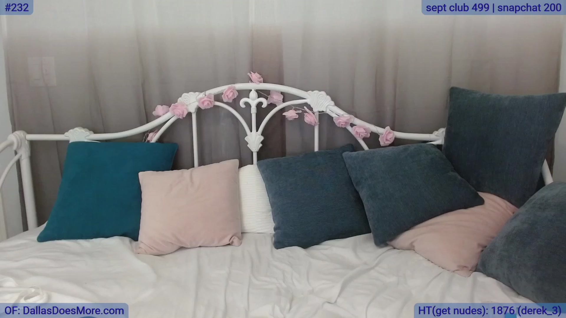 Gallery image thumbnail from DallasOhMy's myfreecams stream on, 09/08/2023, 21:03 image 16 of 20