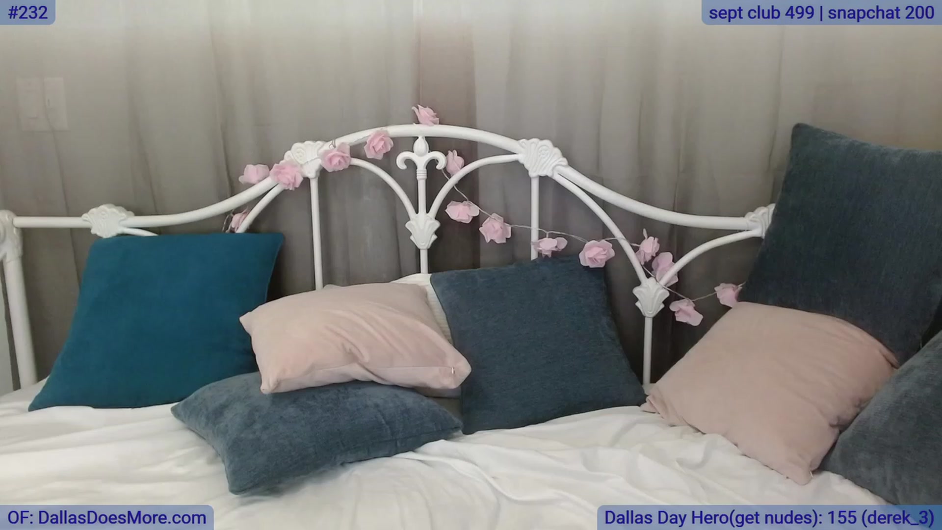 Gallery image thumbnail from DallasOhMy's myfreecams stream on, 09/10/2023, 21:05 image 20 of 20