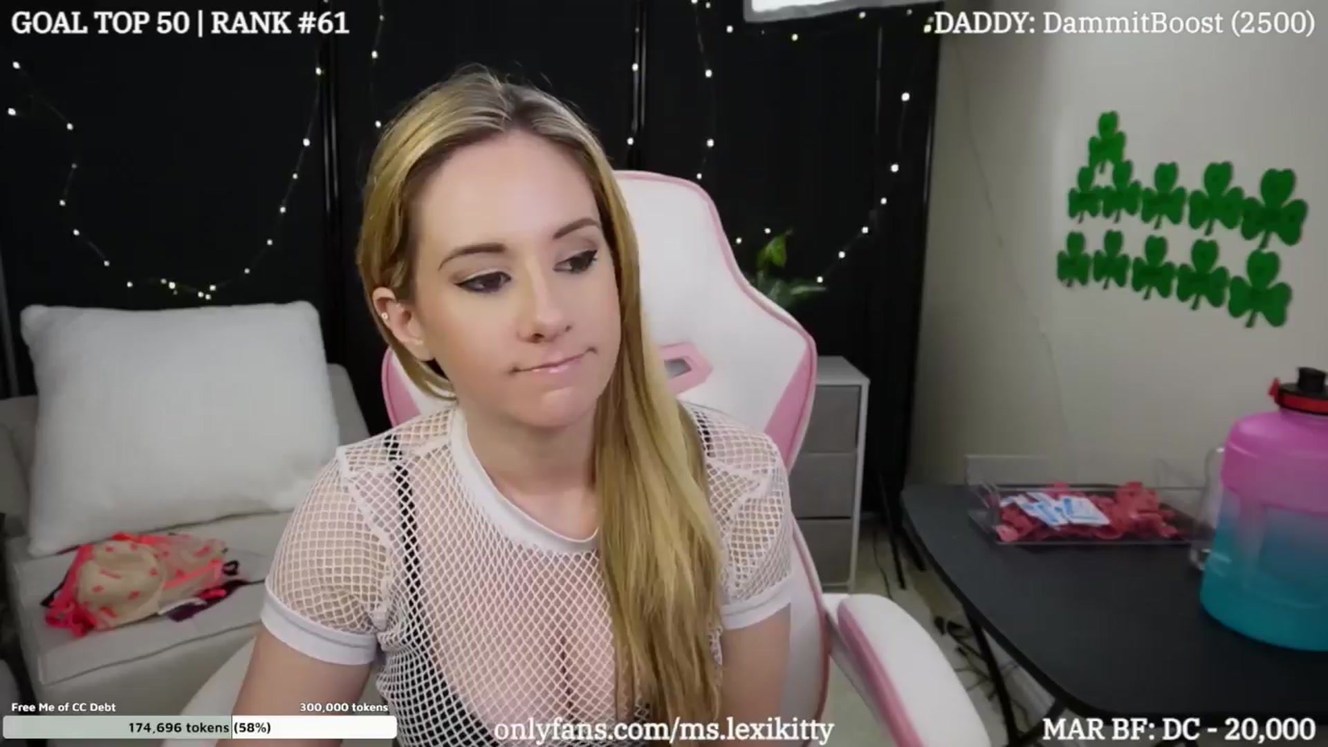 Gallery image thumbnail from DammitLexi's myfreecams stream on, 03/23/2024, 03:42 image 6 of 20