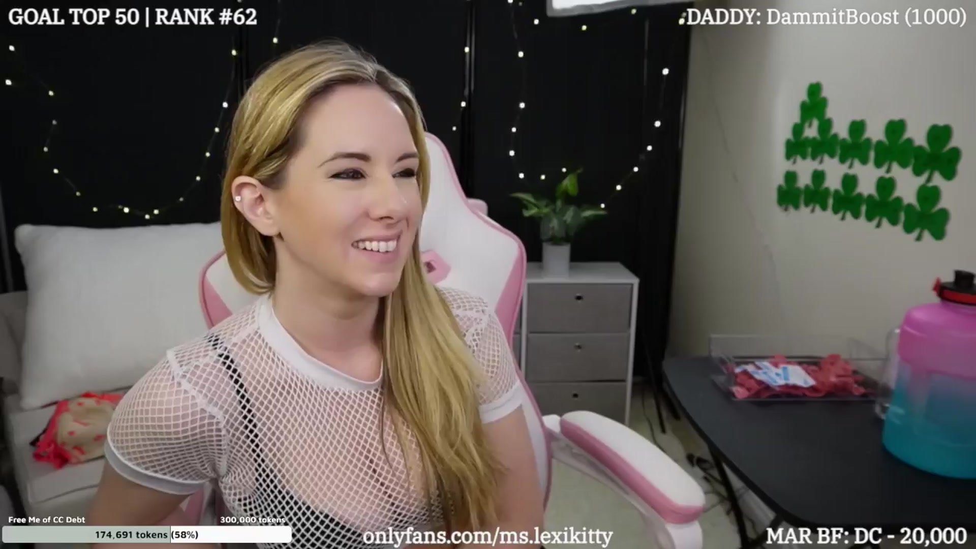 Gallery image thumbnail from DammitLexi's myfreecams stream on, 03/23/2024, 03:42 image 1 of 20