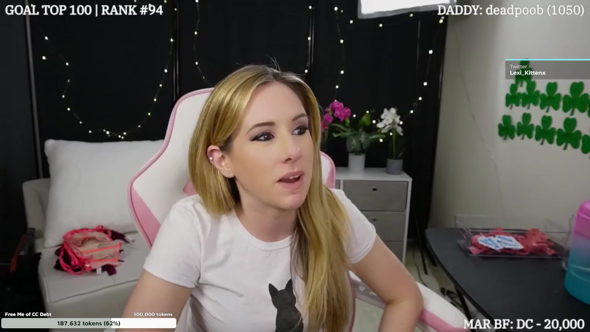 Gallery image thumbnail from DammitLexi's myfreecams stream on, 03/30/2024, 02:17 image 17 of 20
