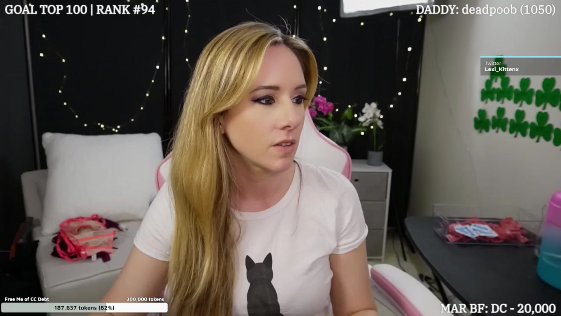 Gallery image thumbnail from DammitLexi's myfreecams stream on, 03/30/2024, 02:17 image 20 of 20