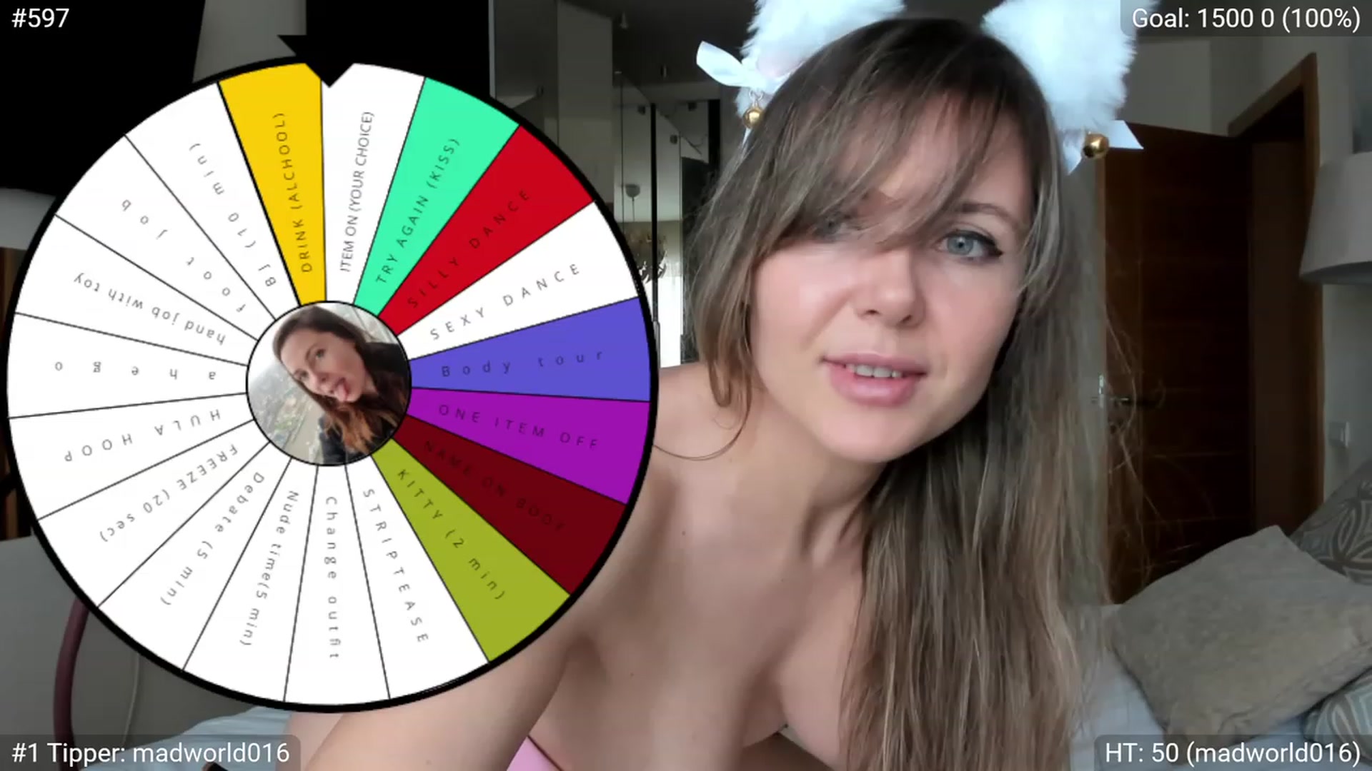 Gallery image thumbnail from Dani1G's myfreecams stream on, 03/02/2023, 10:31 image 4 of 20
