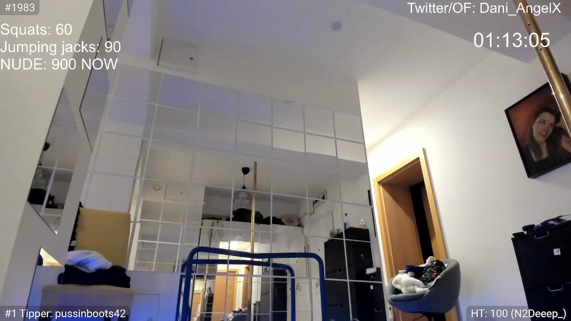 Gallery image thumbnail from Dani_Angel's myfreecams stream on, 01/12/2024, 16:33 image 3 of 20