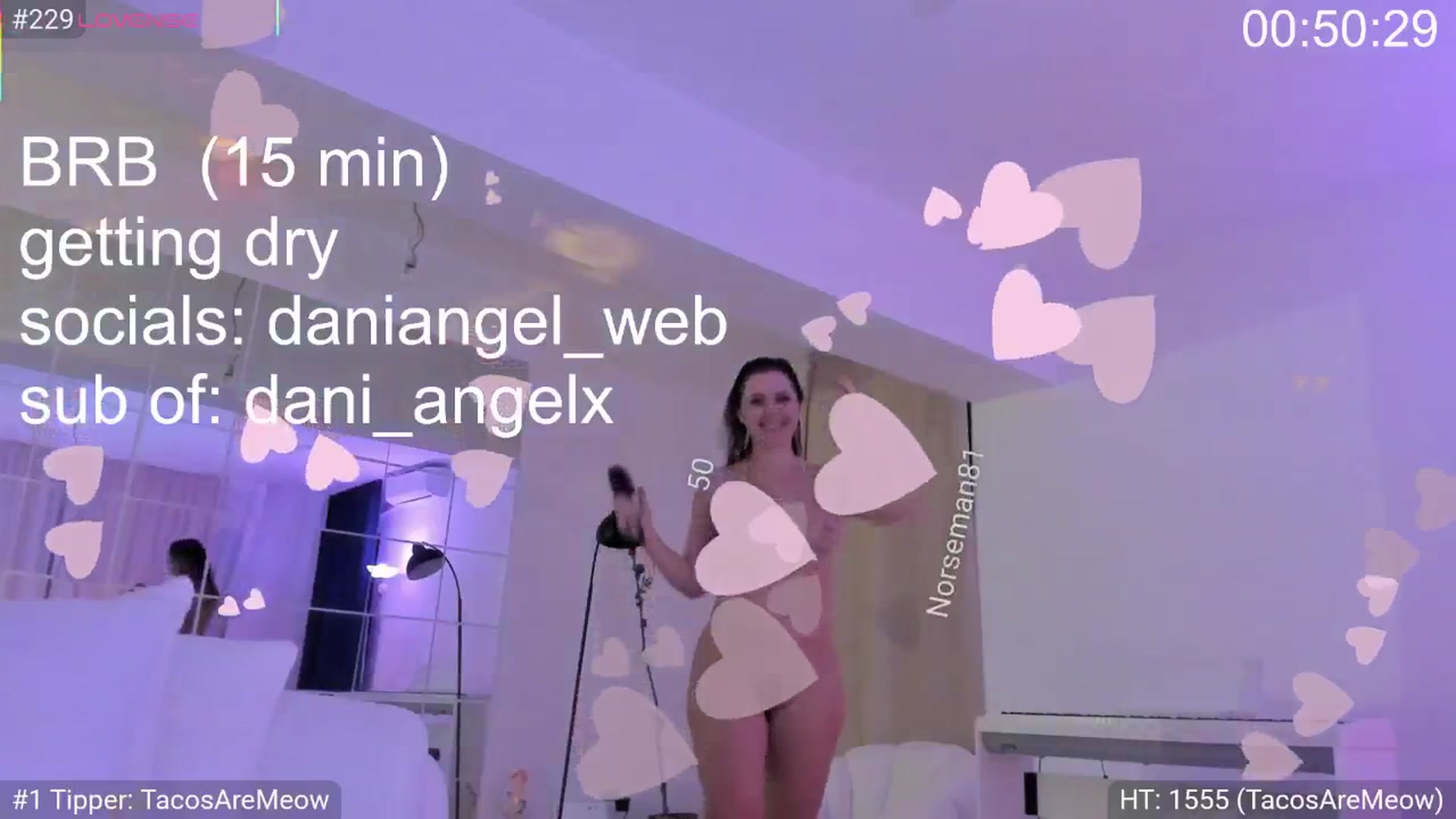 Gallery image thumbnail from Dani_Angel's myfreecams stream on, 11/21/2025, 21:34 image 7 of 20