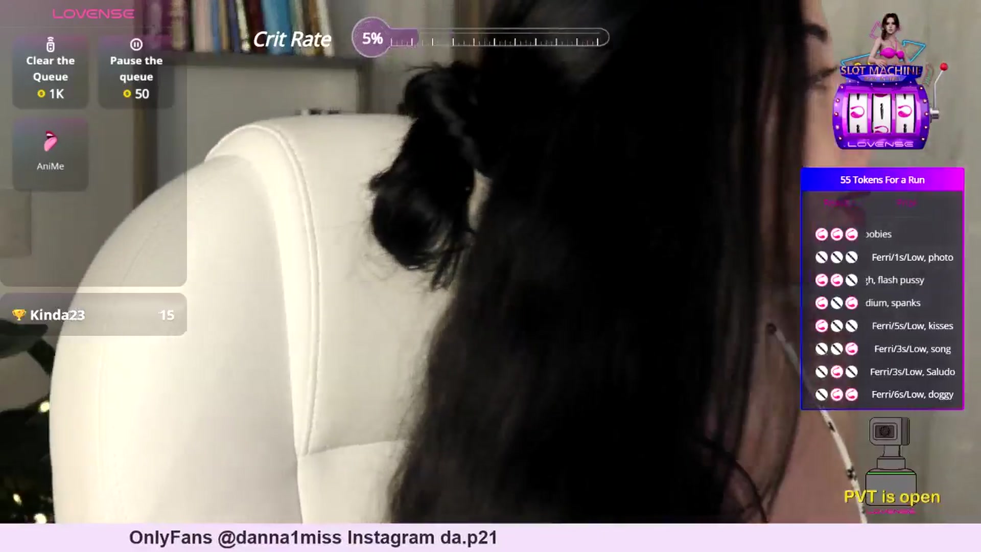 Gallery image thumbnail from DaniiG_'s myfreecams stream on, 04/23/2025, 03:47 image 12 of 20