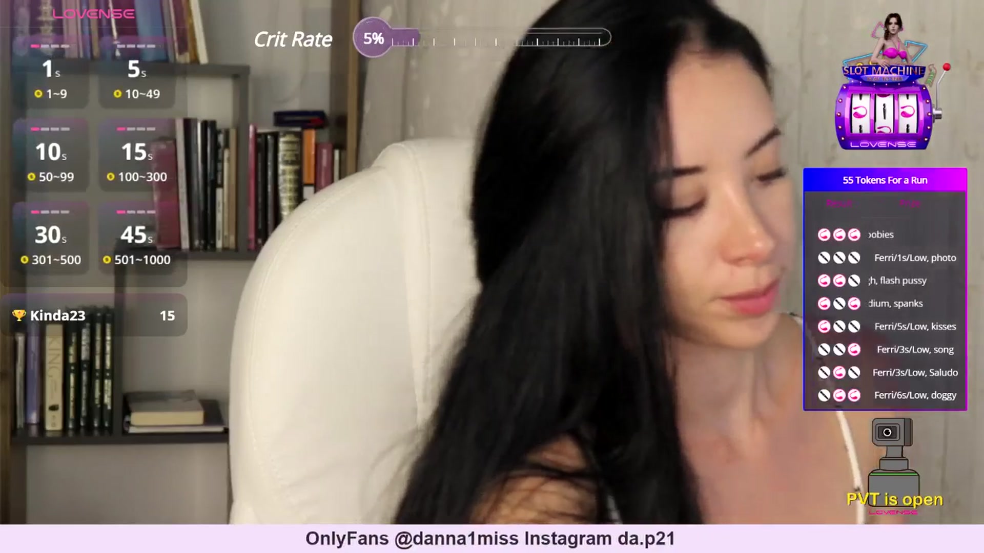 Gallery image thumbnail from DaniiG_'s myfreecams stream on, 04/23/2025, 03:47 image 17 of 20