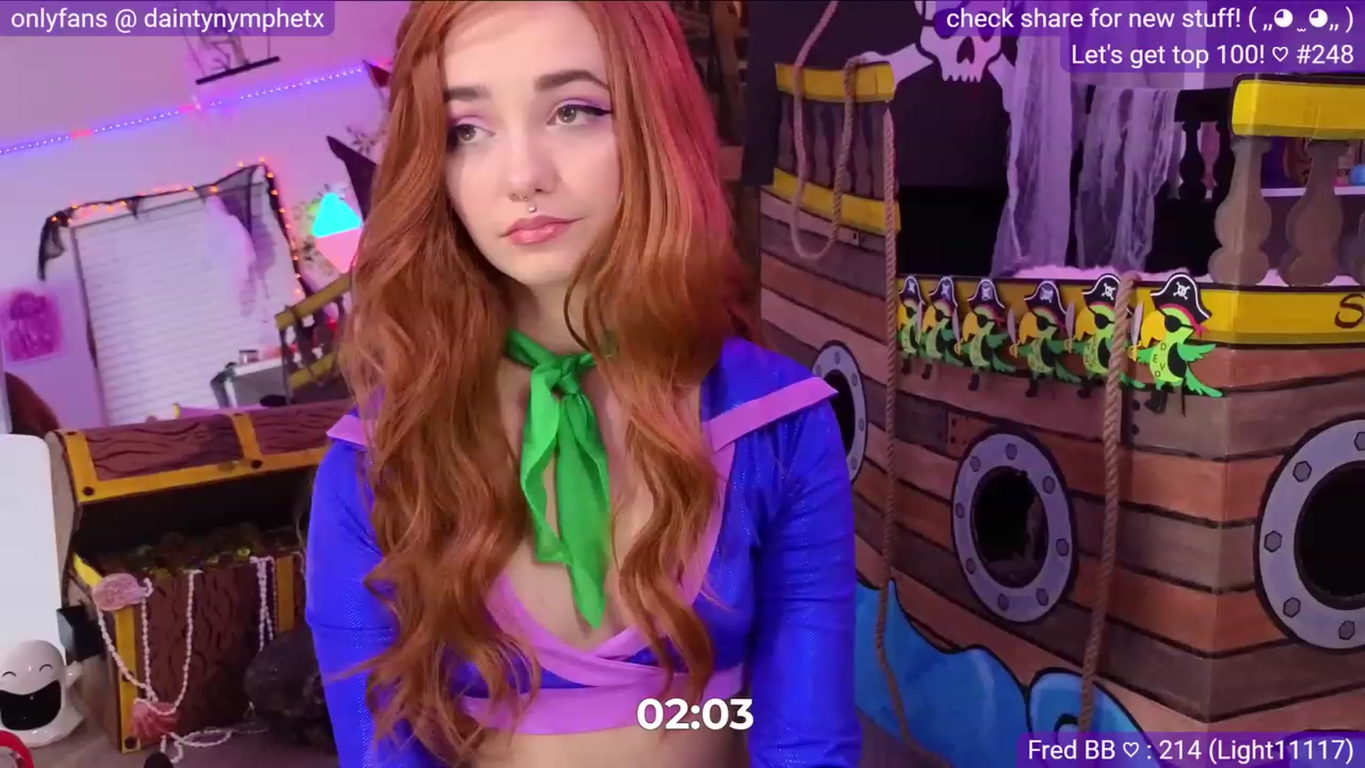 Gallery image thumbnail from Daphne's myfreecams stream on, 10/23/2023, 04:03 image 13 of 20