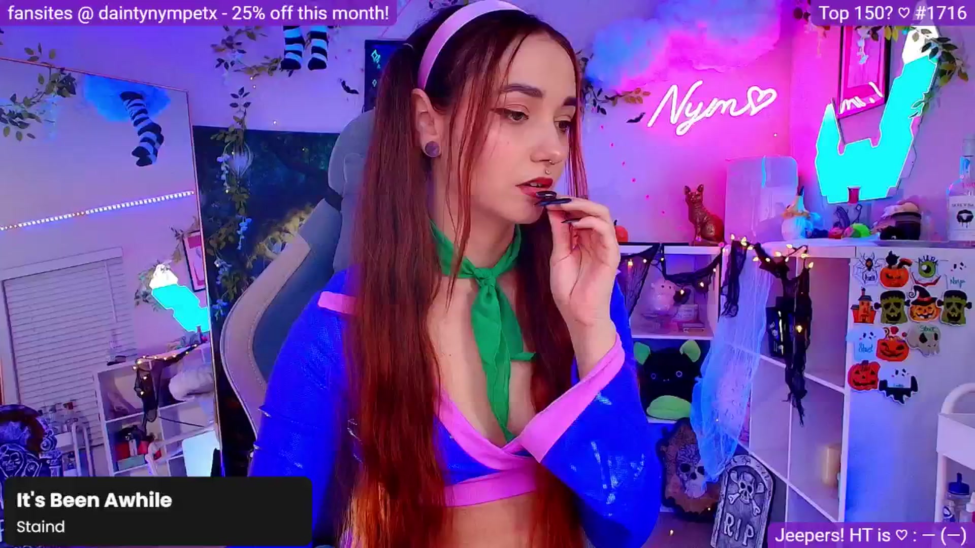 Gallery image thumbnail from Daphne's myfreecams stream on, 10/07/2024, 01:33 image 2 of 20