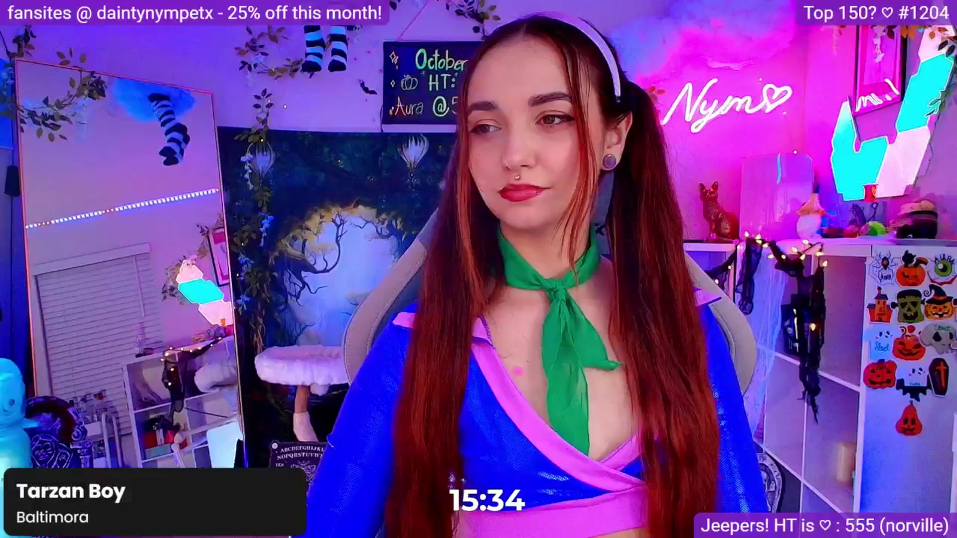 Gallery image thumbnail from Daphne's myfreecams stream on, 10/07/2024, 03:20 image 14 of 20