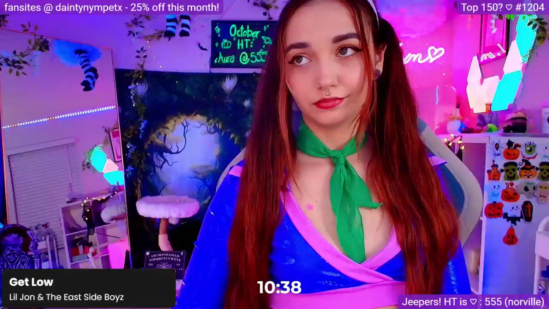 Gallery image thumbnail from Daphne's myfreecams stream on, 10/07/2024, 03:20 image 16 of 20